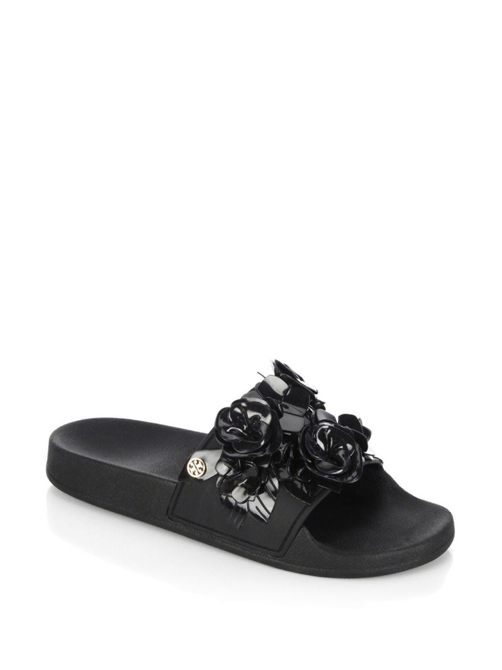 Tory burch blossom best sale slide