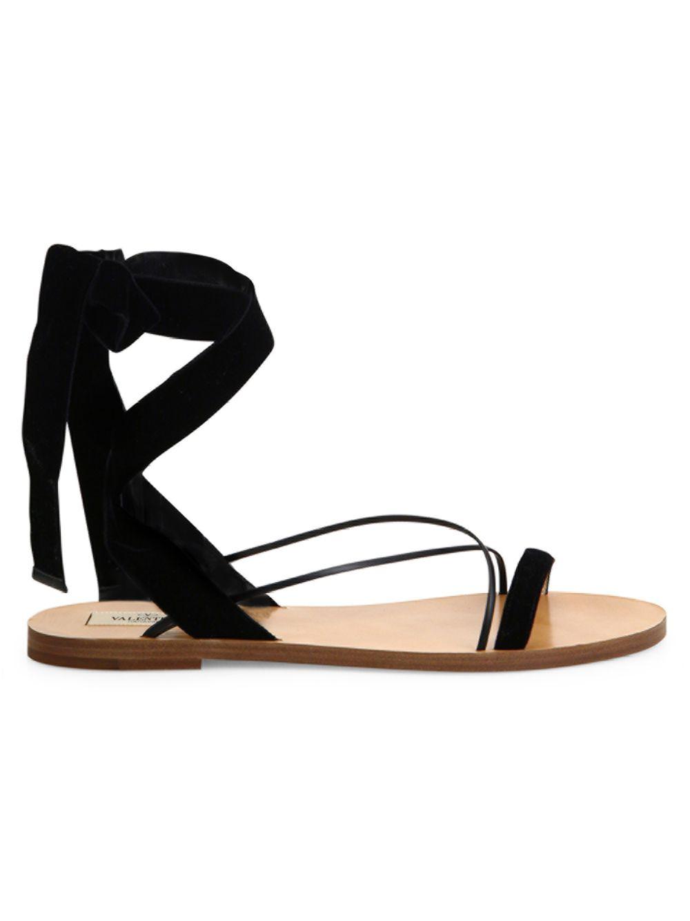 black velvet flip flops