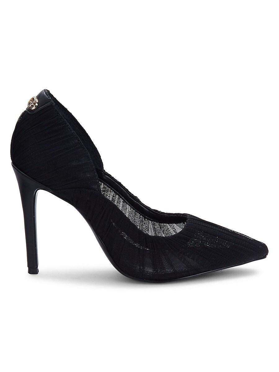 Modtager Postimpressionisme Ret Guess Pleated Pumps in Blue | Lyst