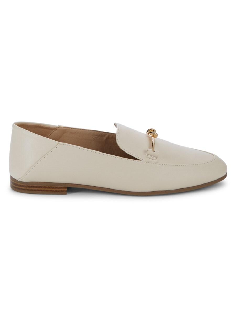Pure Navy Synthetic Women's Renata Smooth Loafers - Ivory - Size 10 in  White | Lyst