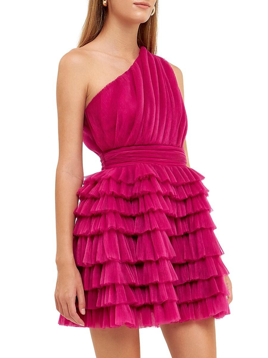Tweed Corset Detailed Mini Dress – Endless Rose