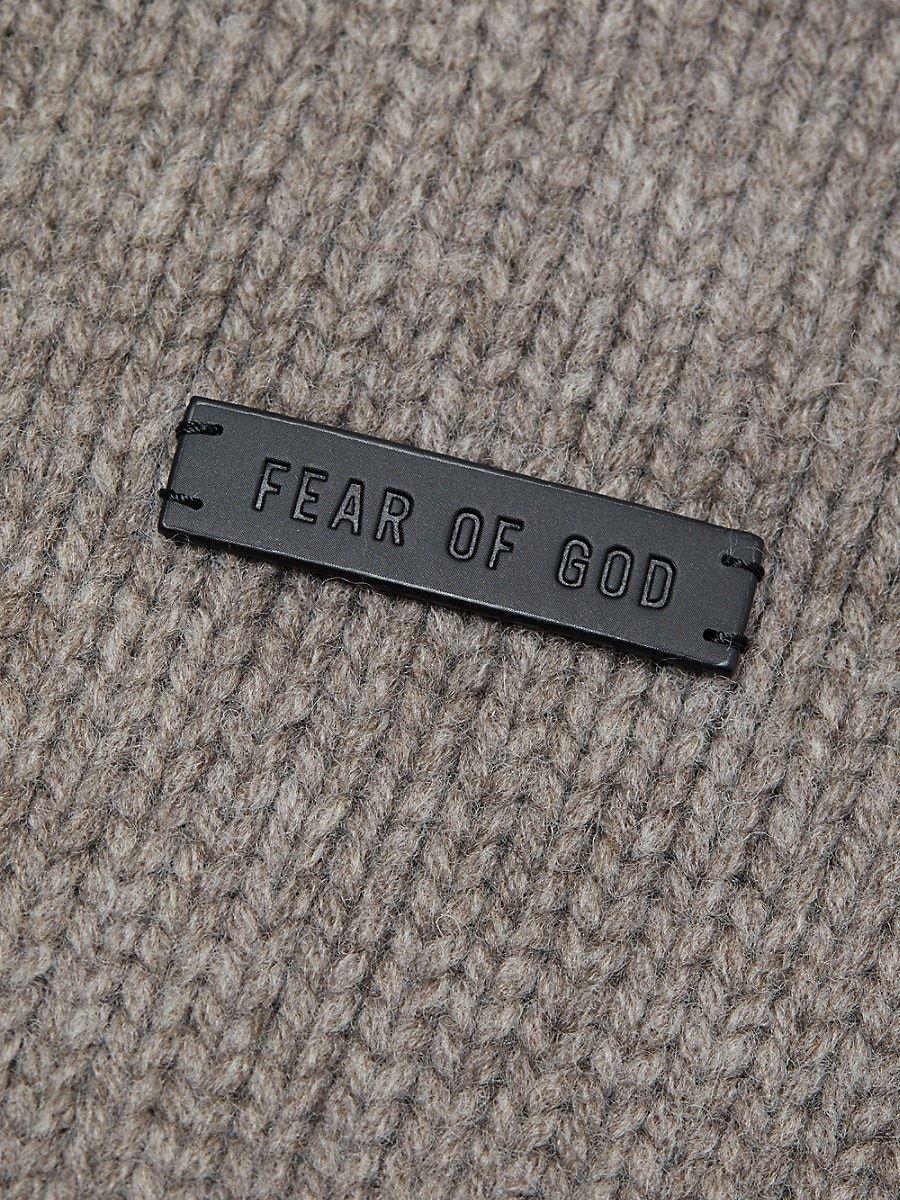 トップス Fear of god overlapped knit gray Fear Of God Overlapped Sweater in White for Men | Lyst