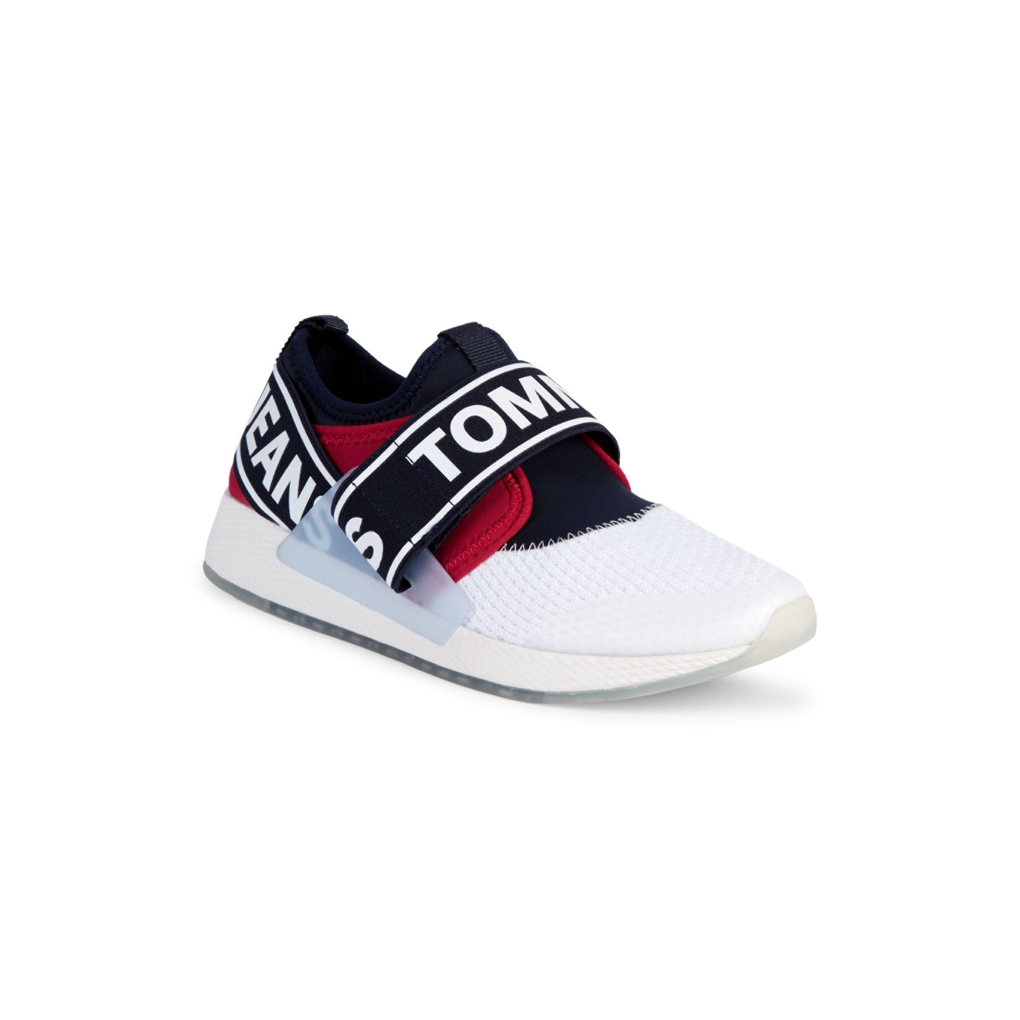tommy hilfiger velcro sneaker
