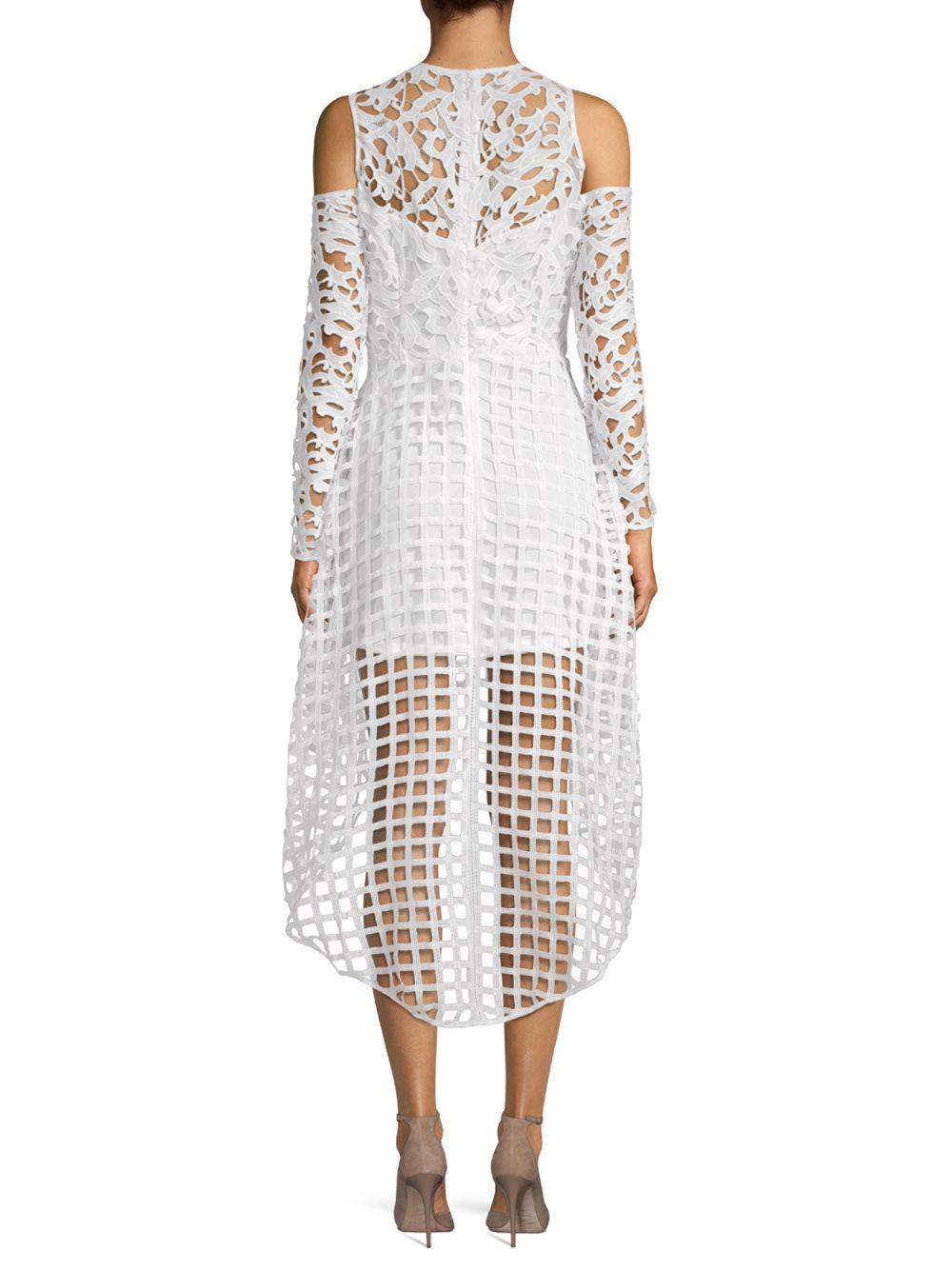alexia admor white dress