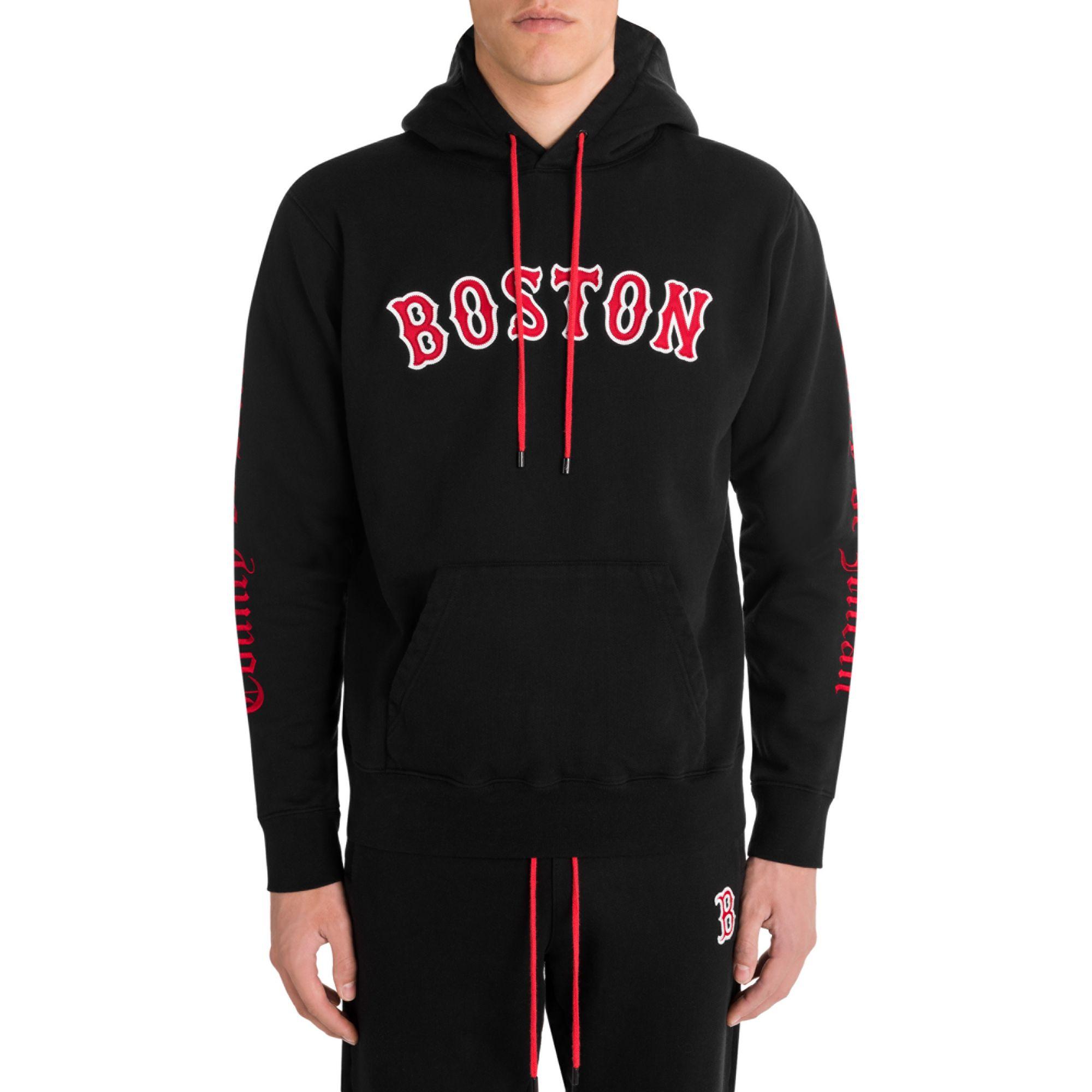 black red sox hoodie