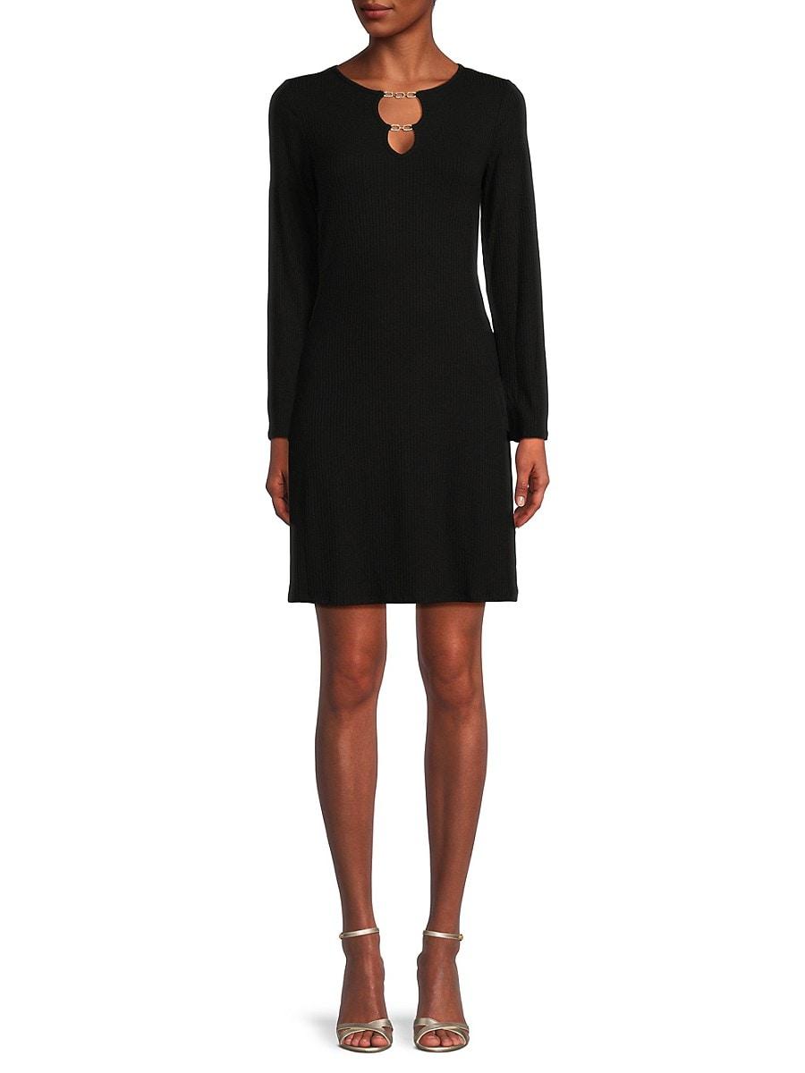 Isaac mizrahi hot sale black dress