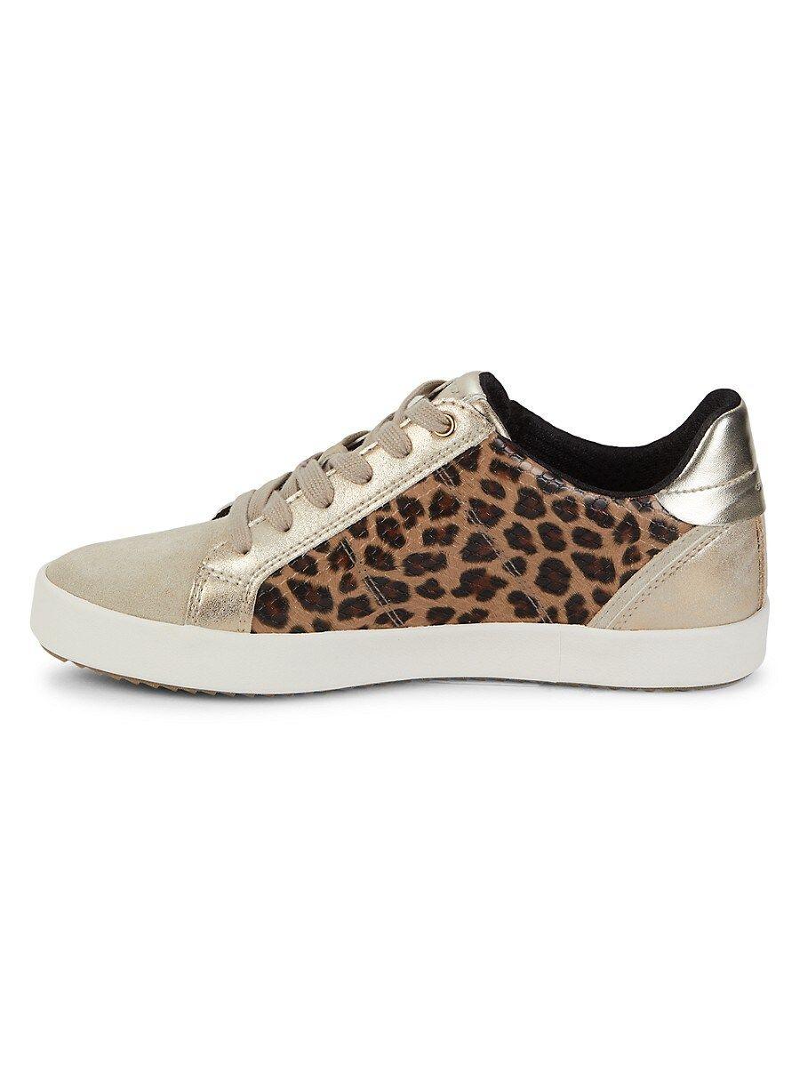 Geox Animal Low-top in Brown | Lyst