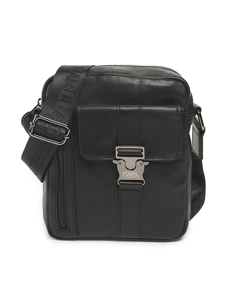 ショルダーバッグ KARL LAGERFELD Men Messenger Bags A1M32024999 BLACK Karl Lagerfeld Messenger bags for Men | Online Sale up to 53