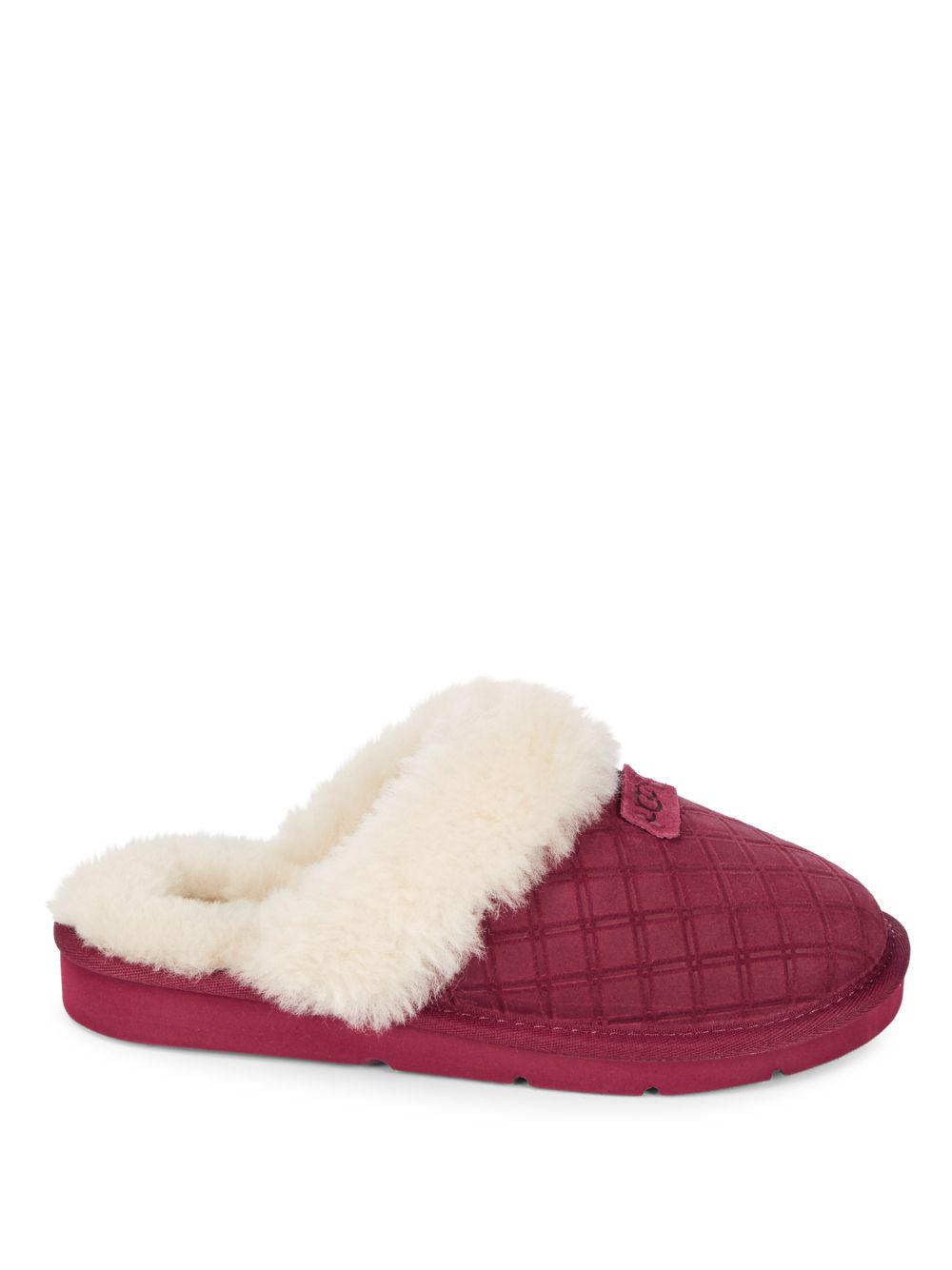 lamb fur slippers