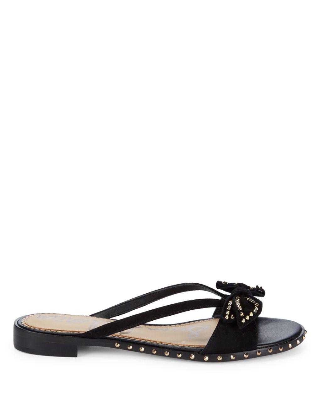 sam edelman dariel bow sandal black