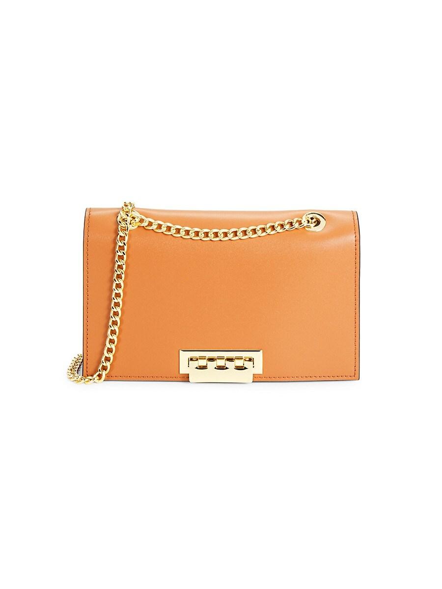 Zac Posen Mini Earthette Leather Shoulder Bag in Natural Lyst