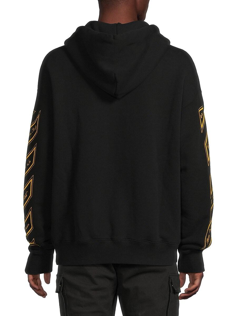 OFF-WHITE c/o VIRGIL ABLOH BLACK GOLD Off-White Virgil Abloh Womens Black Burrow Purse Bag Pouch  main image 4