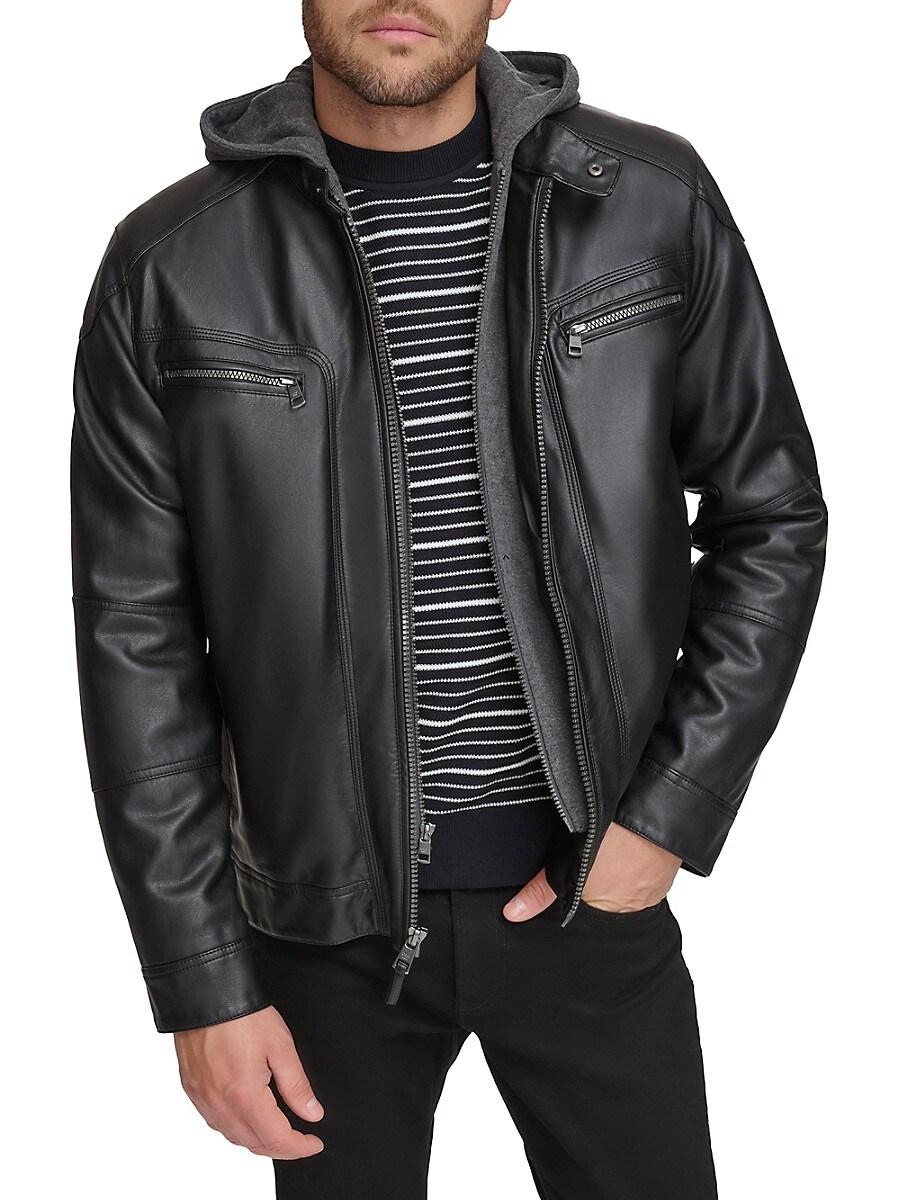 Calvin Klein Leather jackets for Men | Online Sale up to 26 Calvin Klein Leather jackets for Men | Online Sale up to 26
