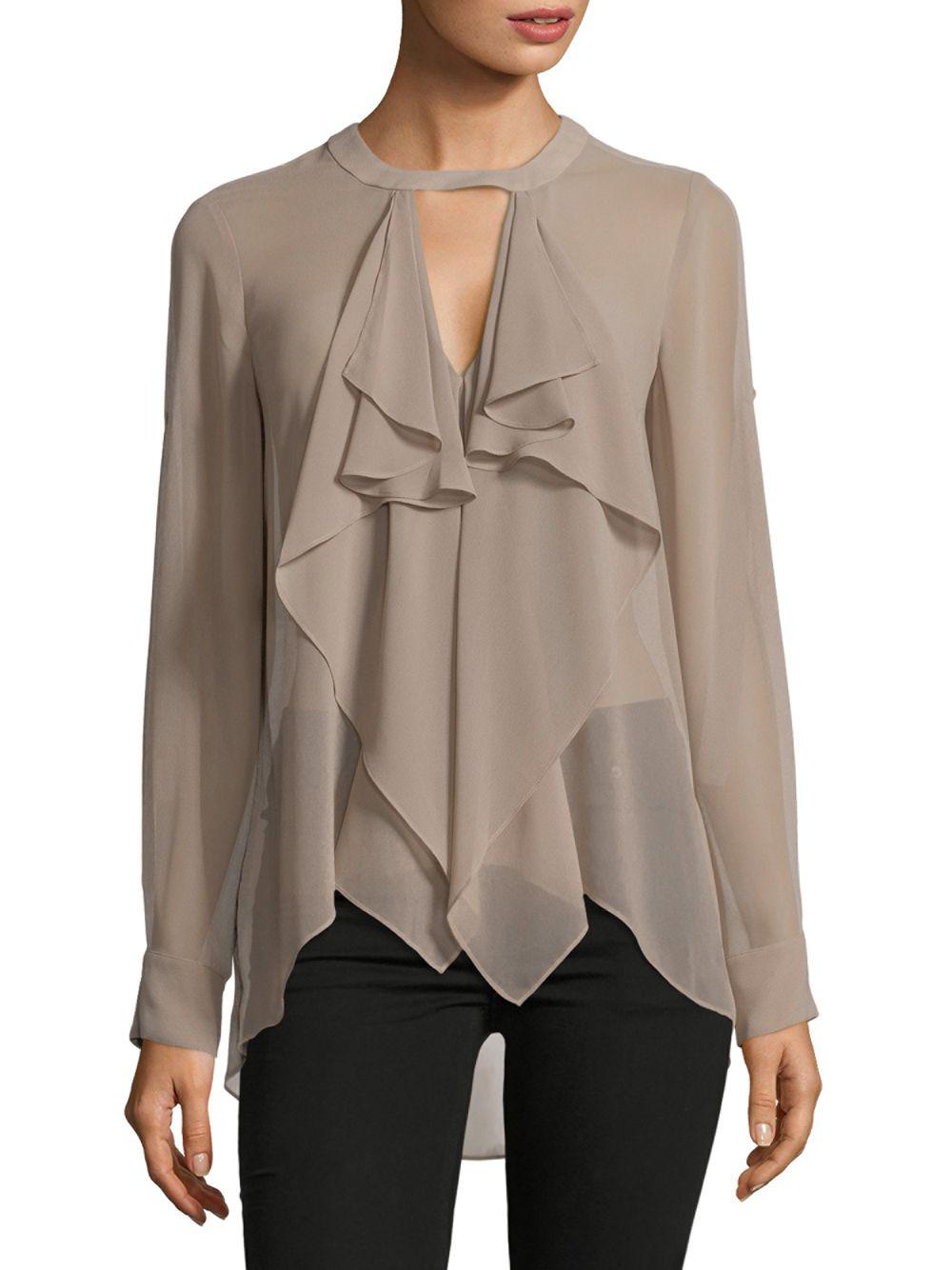 bcbg long sleeve top