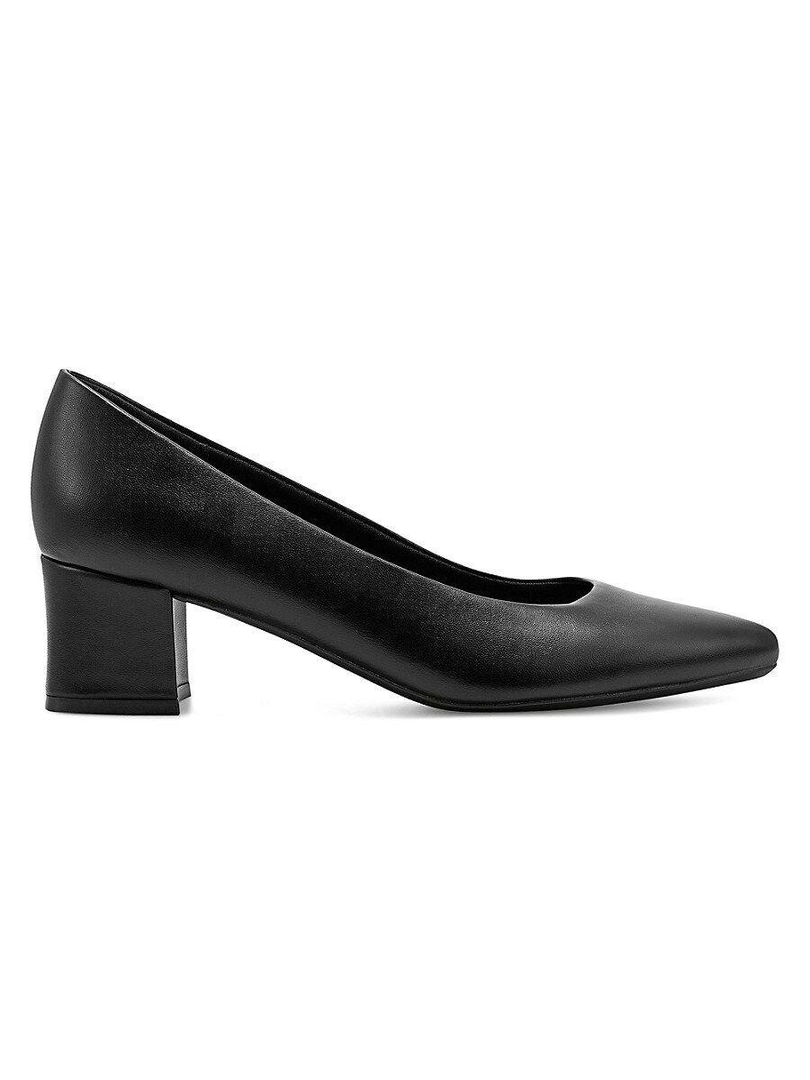 Easy Spirit Nicole Block Heel Pumps in Black Lyst