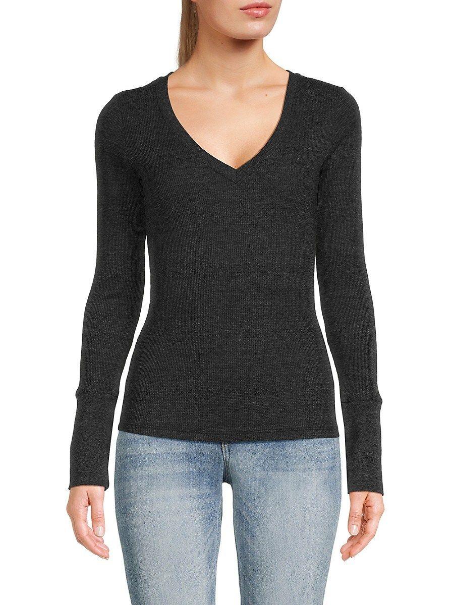 Michael stars waffle pullover sale
