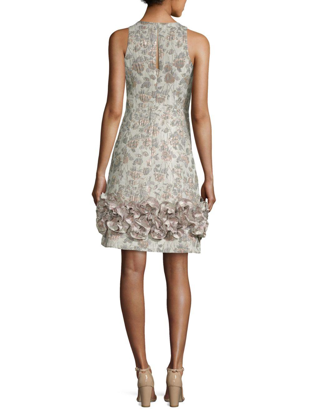 aidan mattox brocade gown