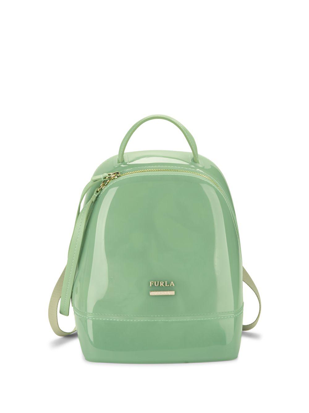 mint green mini backpack