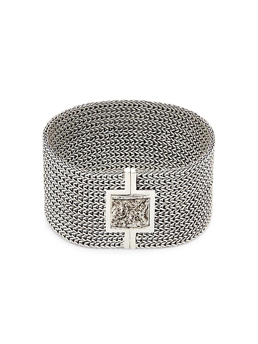 John Hardy Sterling Silver Mesh Chain Bracelet in Grey Lyst Canada