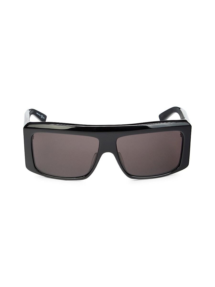 Balenciaga Shield Mirrored Sunglasses - Black Sunglasses, Accessories -  BAL245795