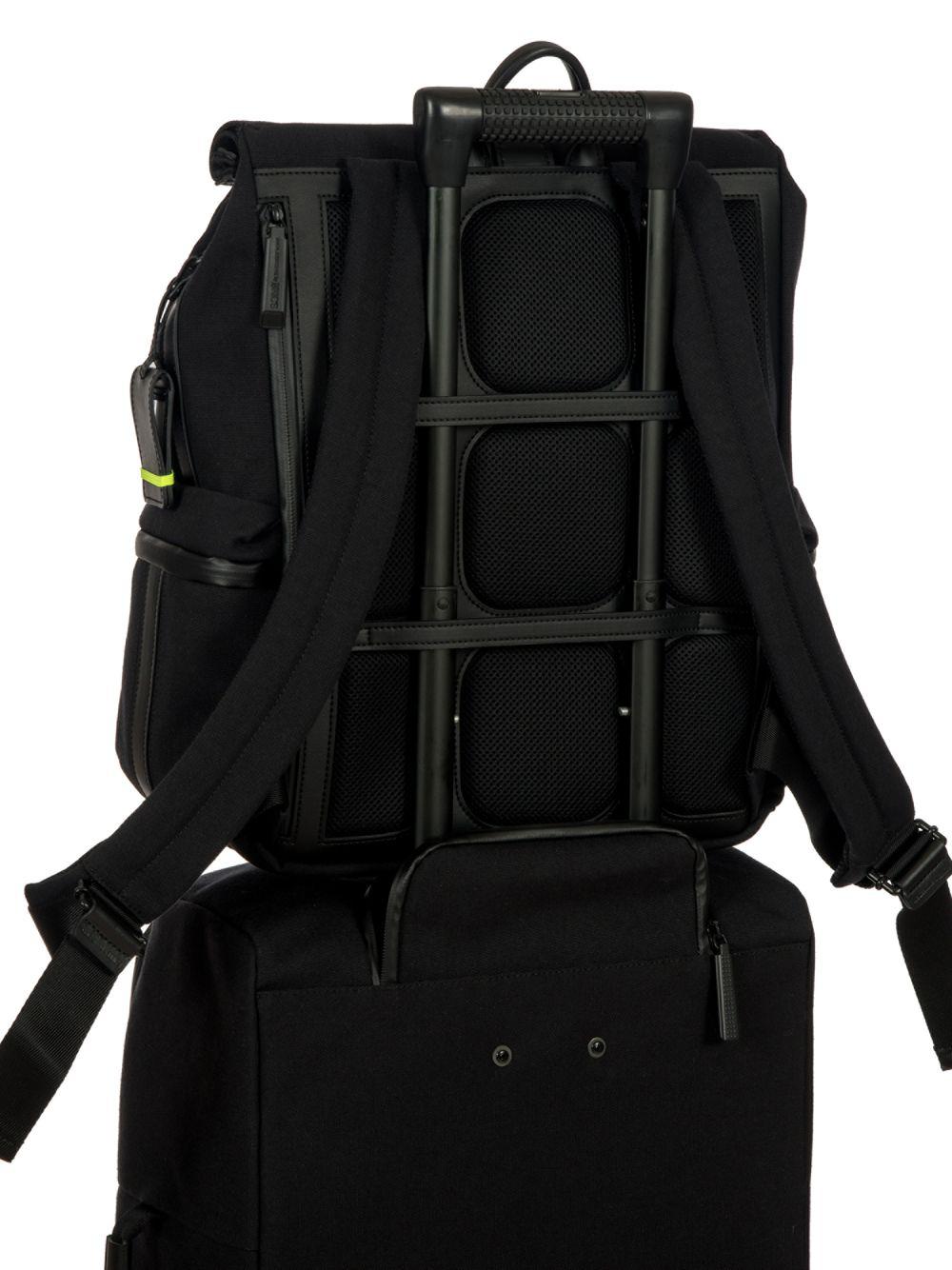 Bric's Cotton Moleskine Rolltop Backpack in Black for Men Lyst