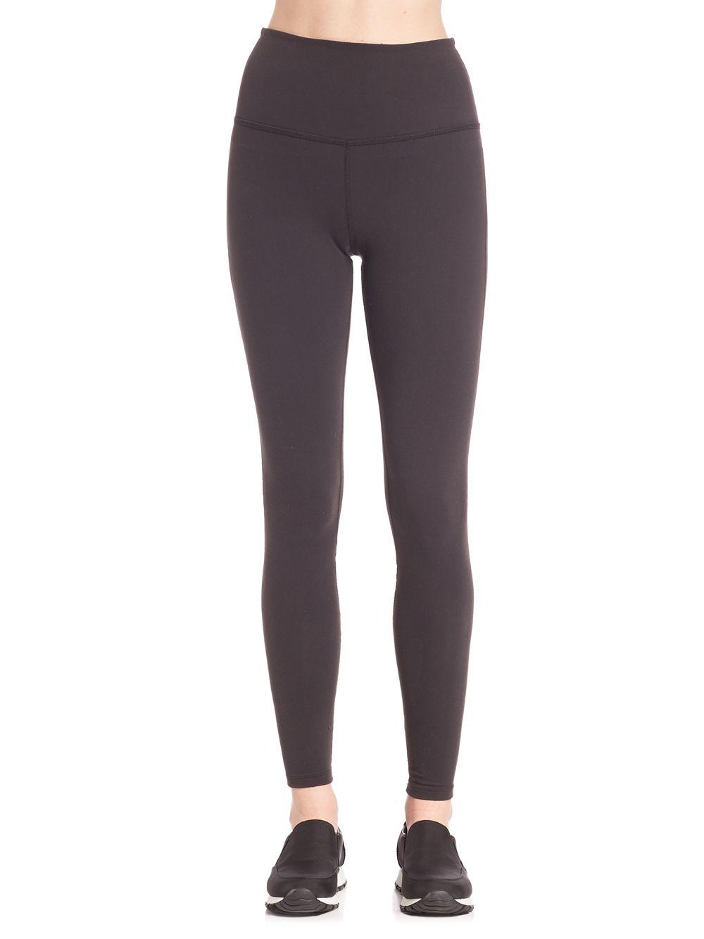 Beyond Yoga Mesh Back Leggings in Black Lyst