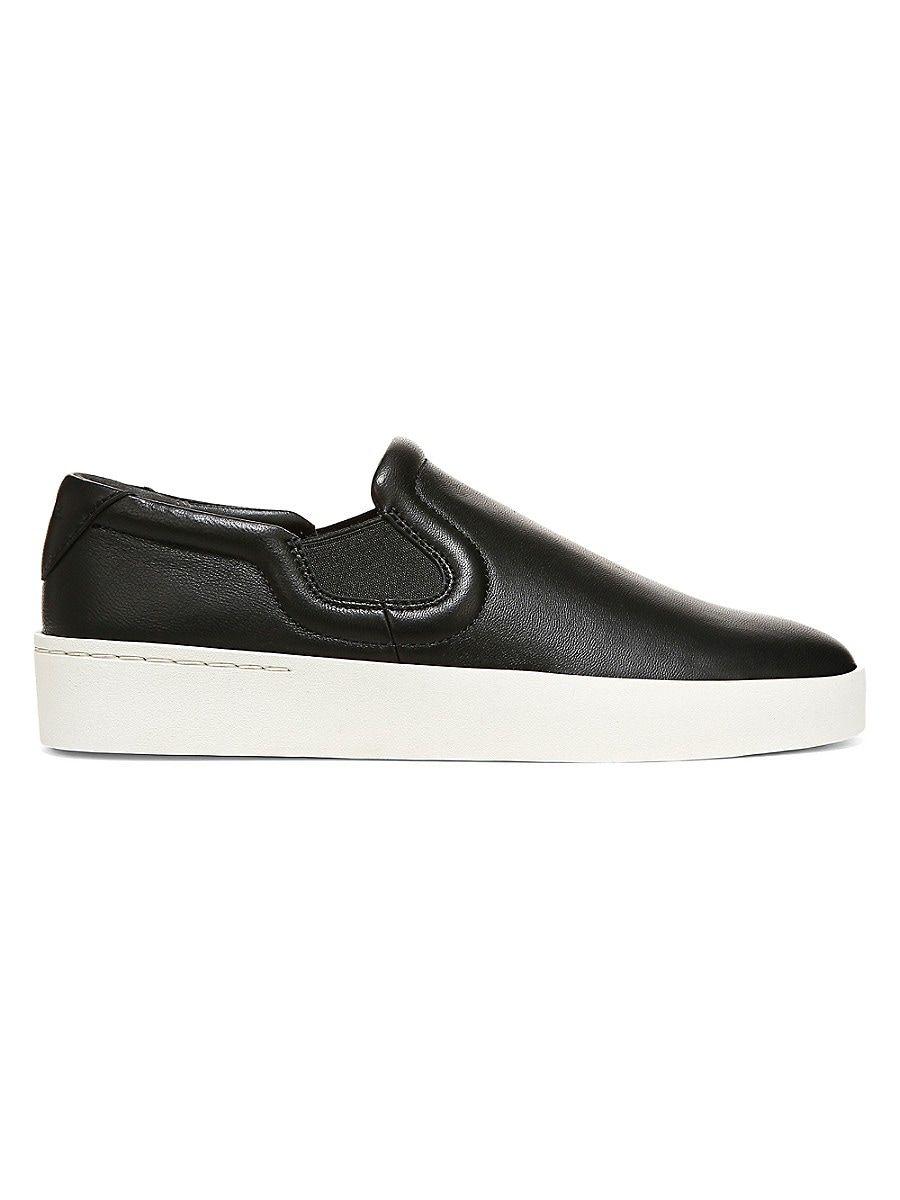 Vince Pacific Slip On Platform Sneakers in Black Lyst