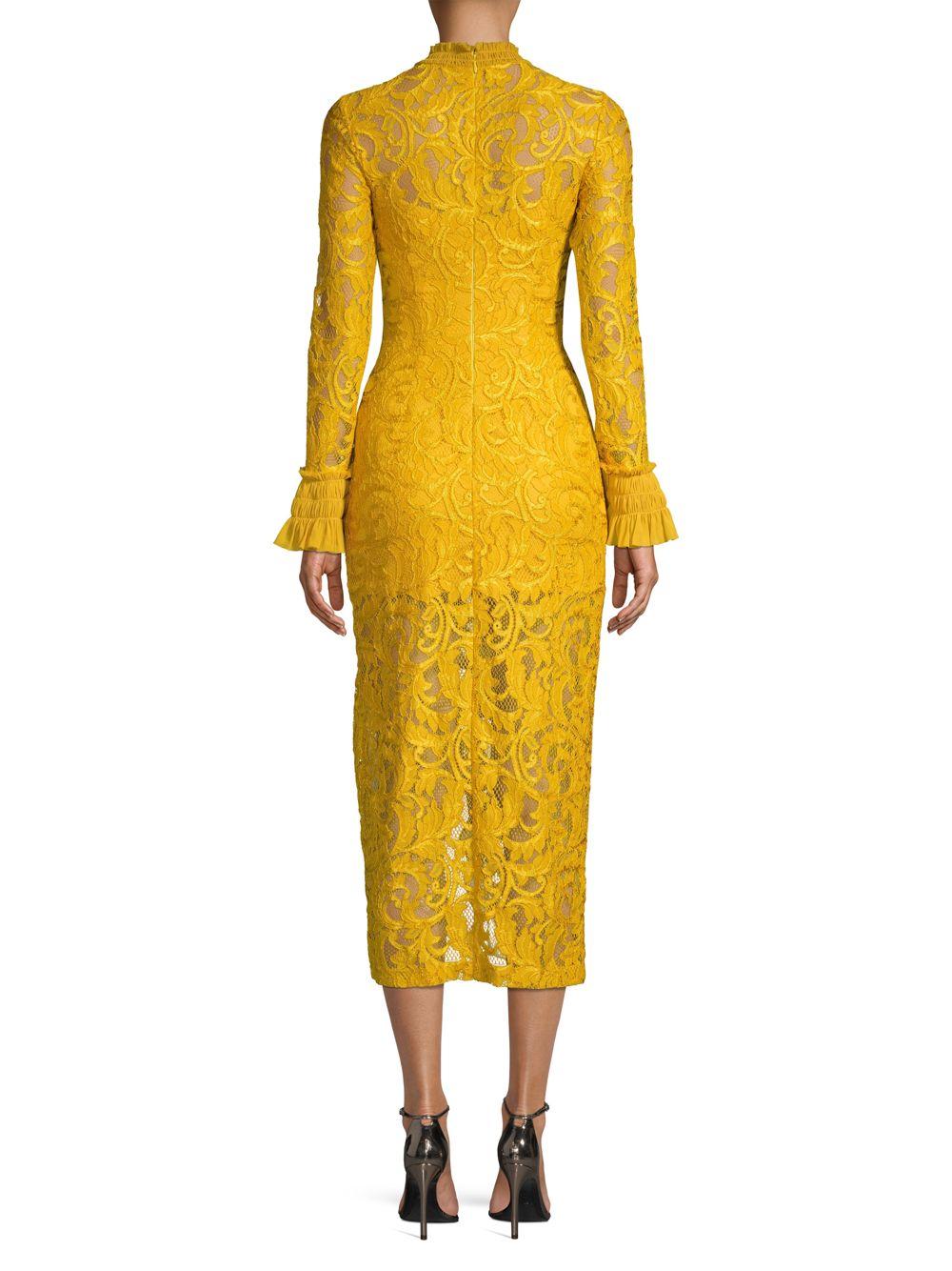 alexis fala lace dress
