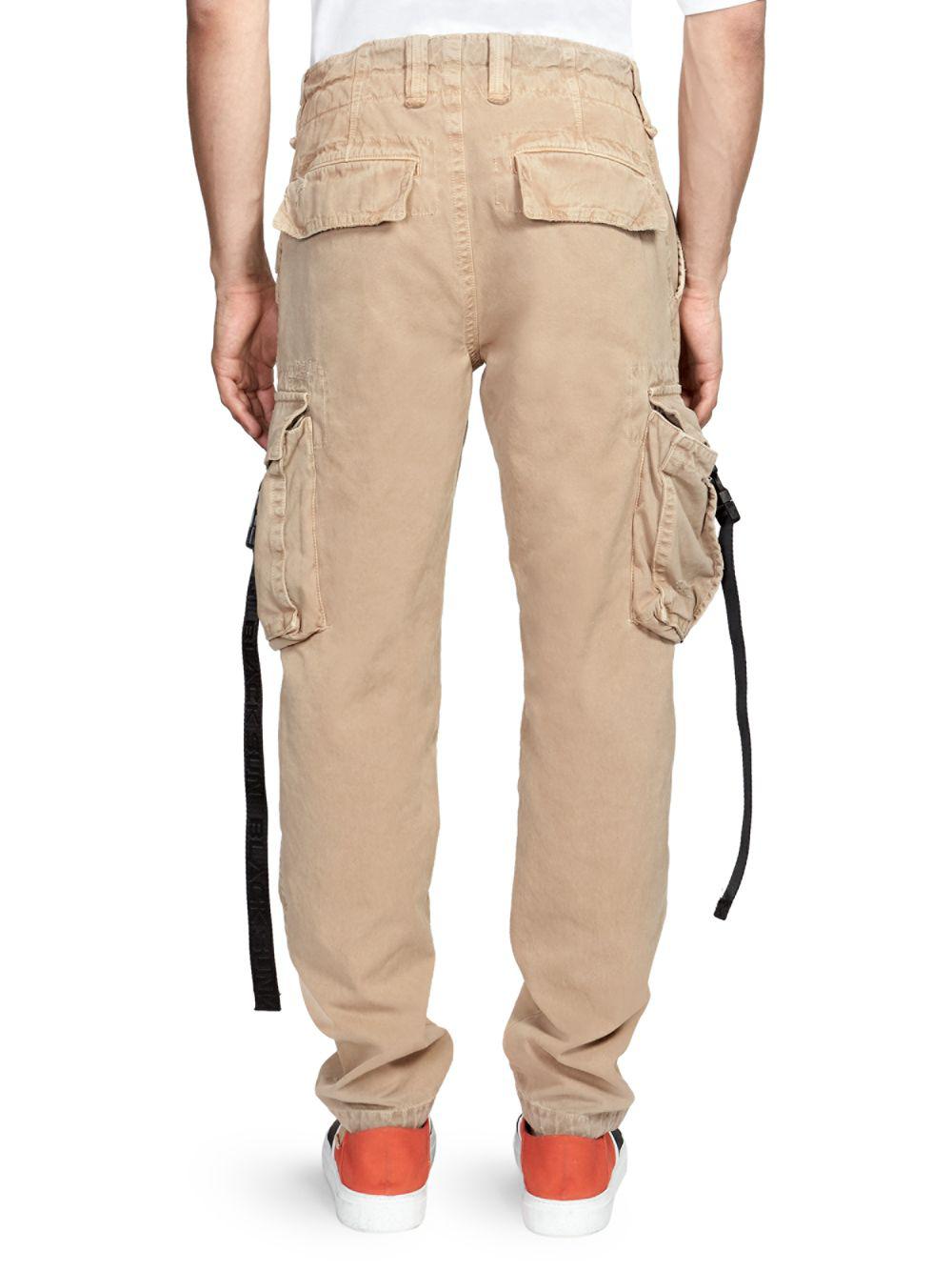 palm angels pants beige