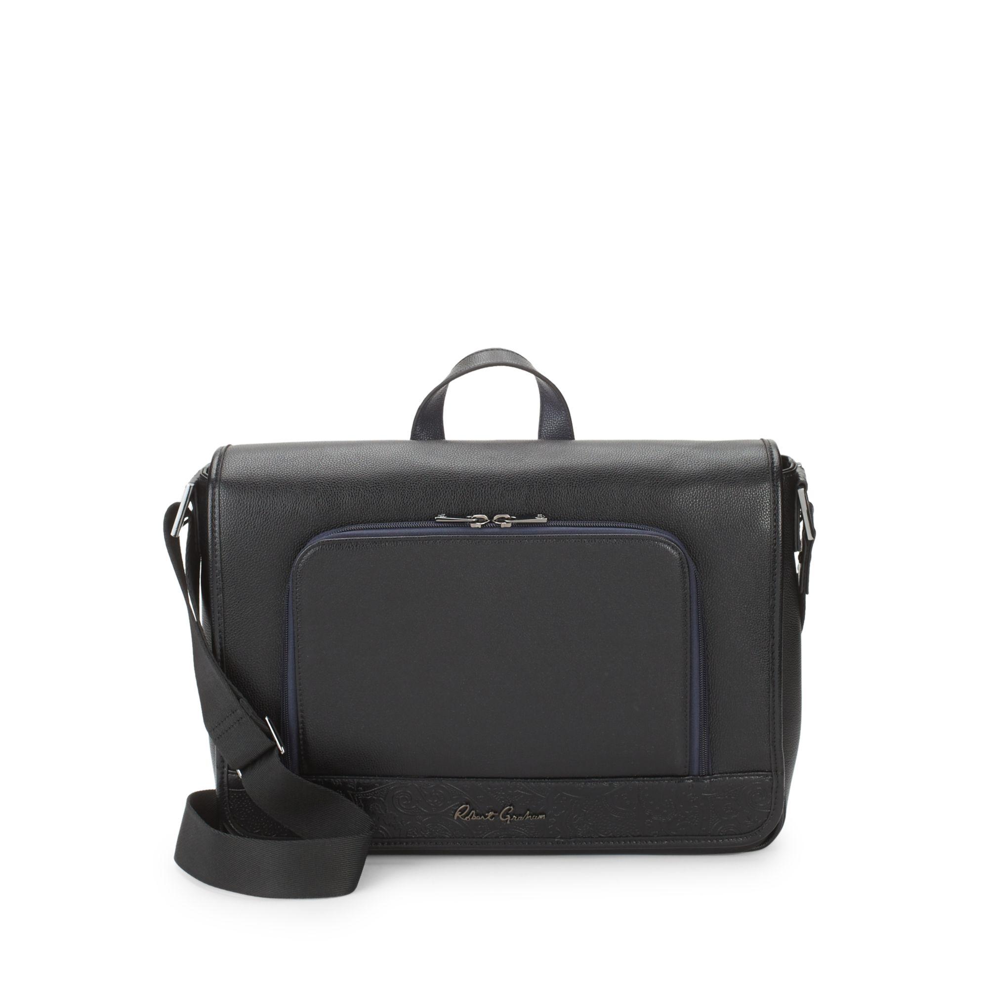 leather crossbody briefcase