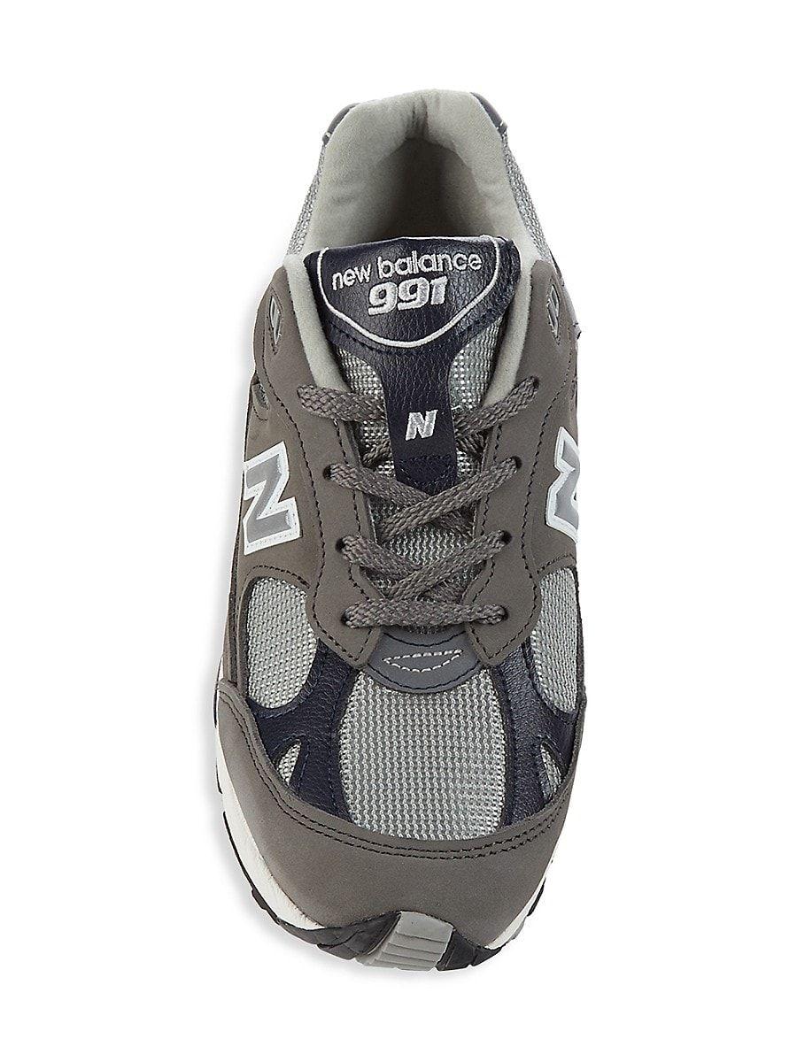 New Balance W991 Mesh Sneakers in Gray | Lyst