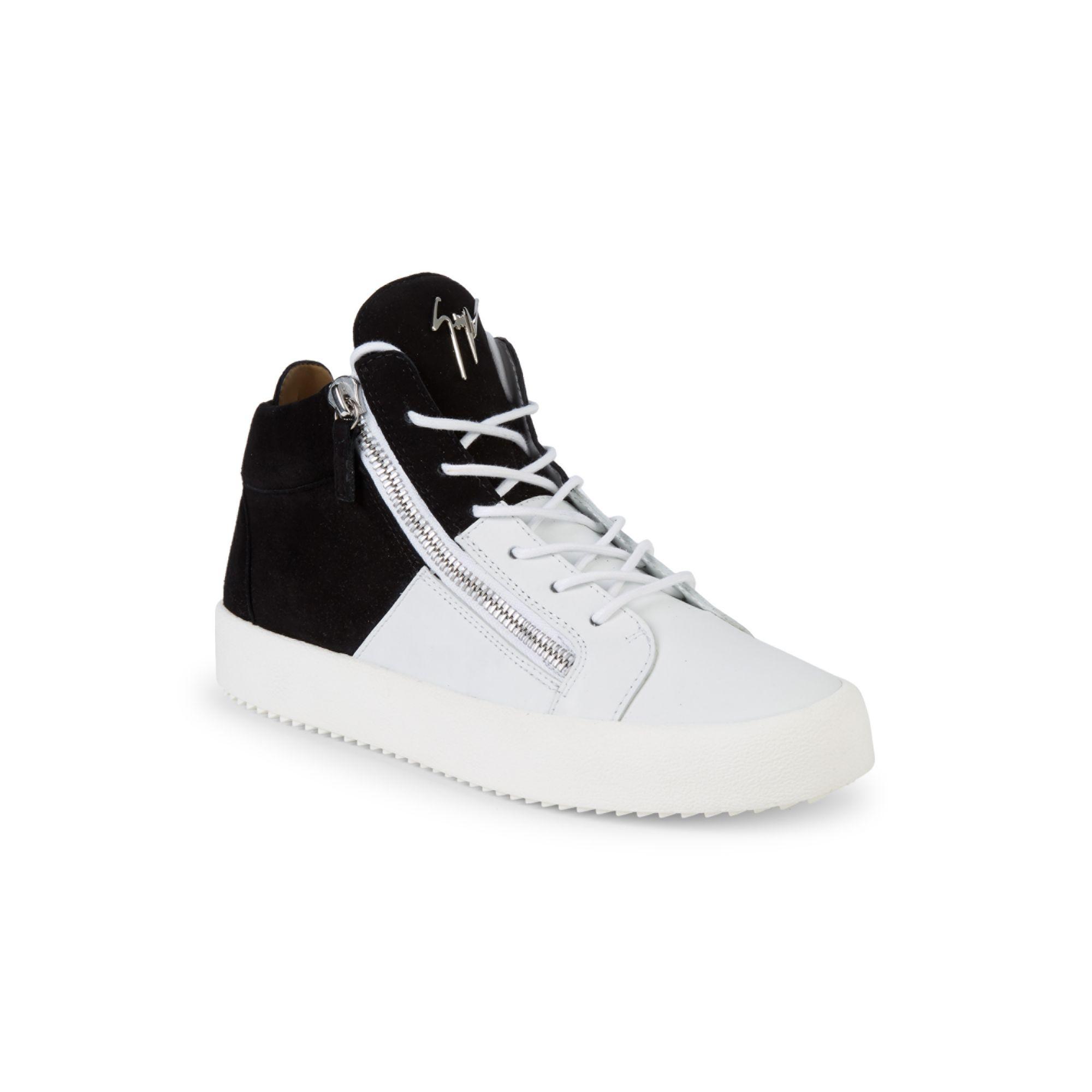giuseppe zanotti black and white