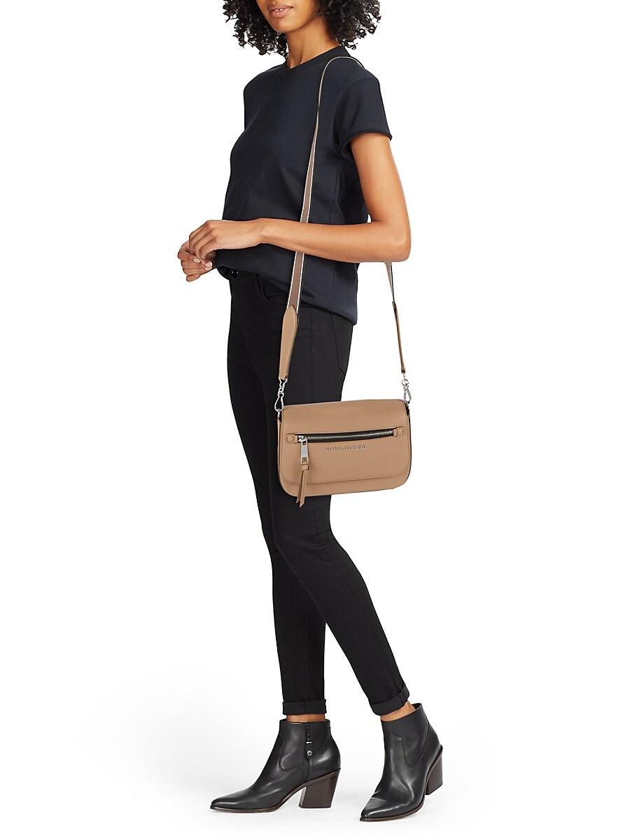 marc jacobs mini leather saddle bolsa