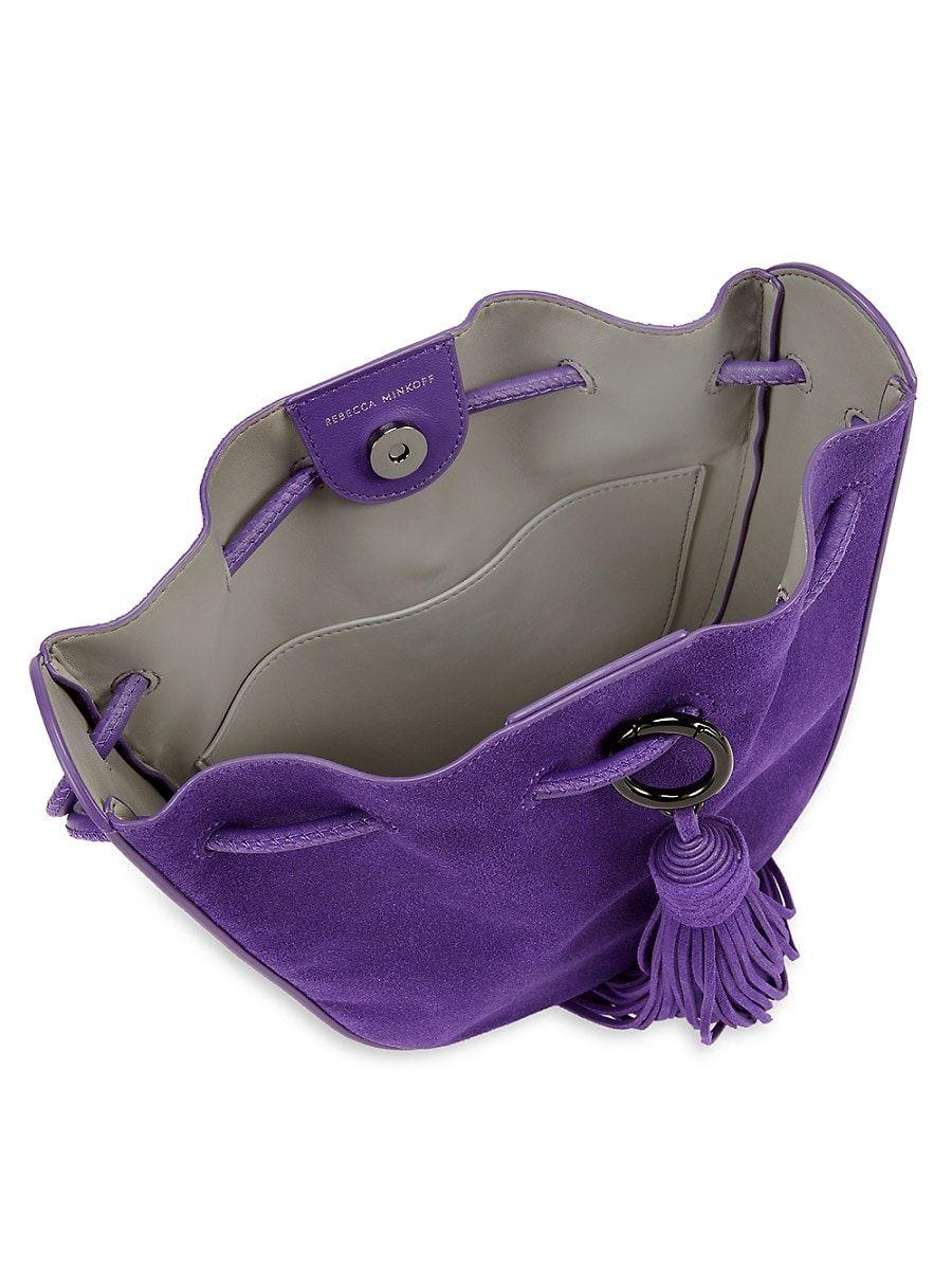 Rebecca minkoff purple outlet bag