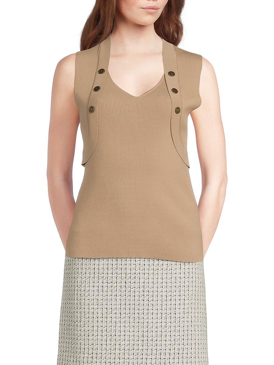 Karl Lagerfeld Sleeveless and tank tops for Women | Online