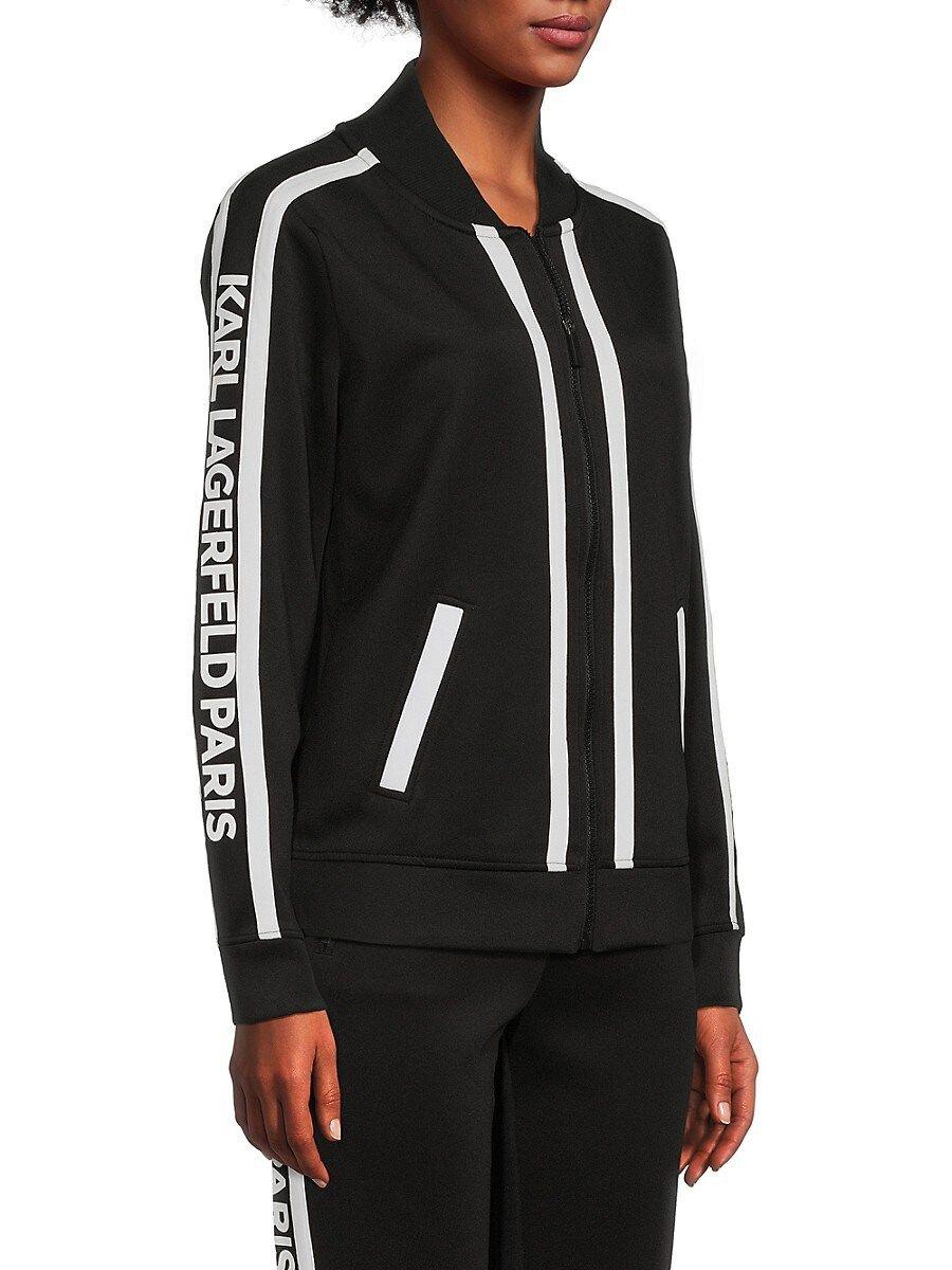 Karl lagerfeld hotsell track jacket