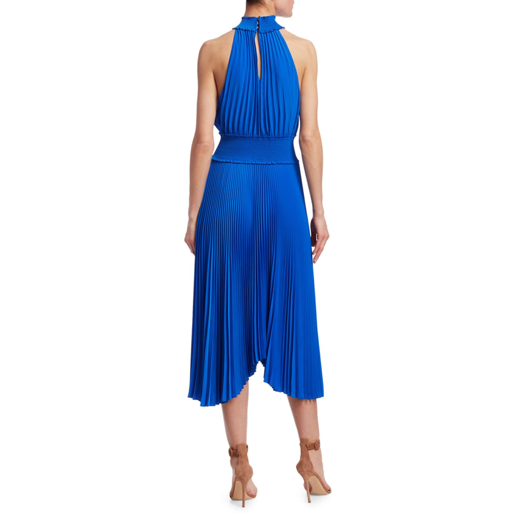 A.L.C. Synthetic Renzo B Dress in Blue Lyst