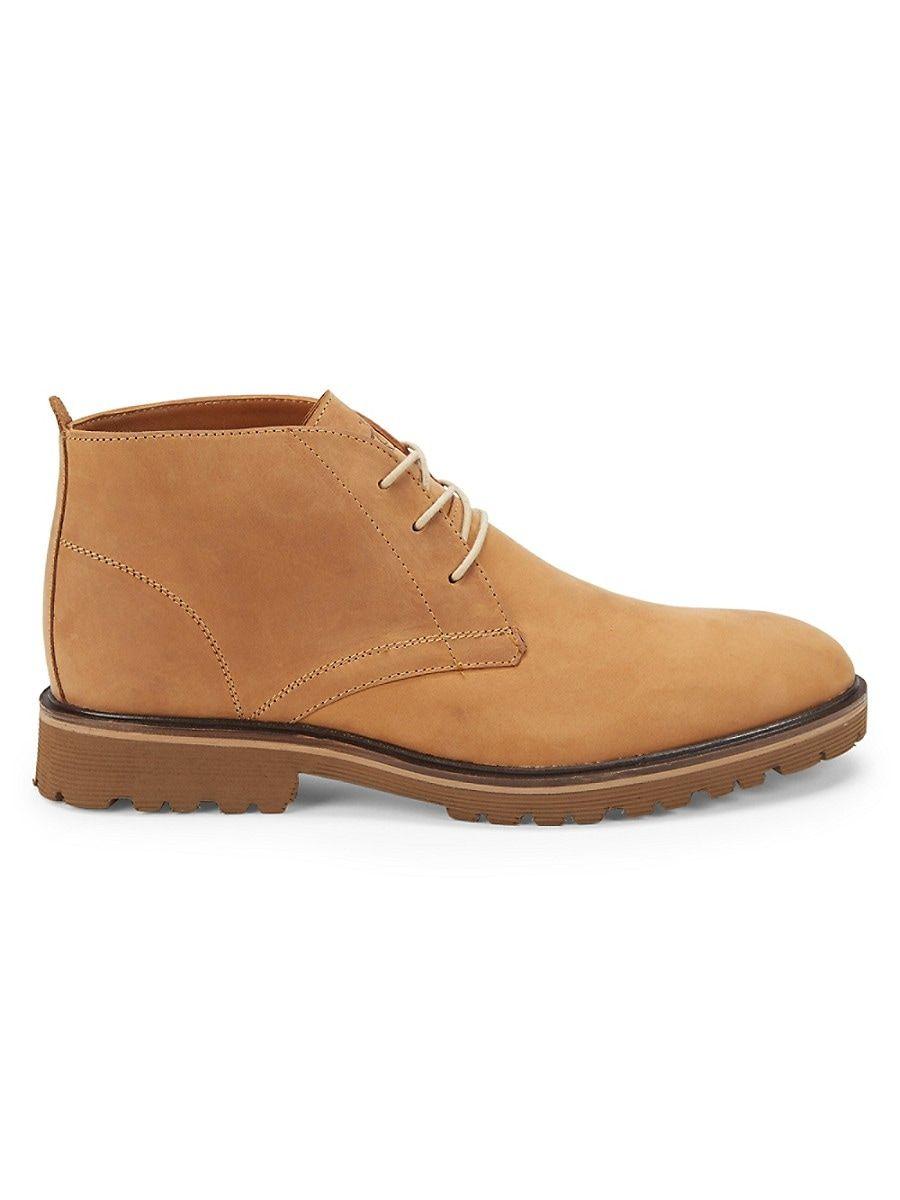 Original Penguin Mercer Leather Chukka Boots in Brown | Lyst