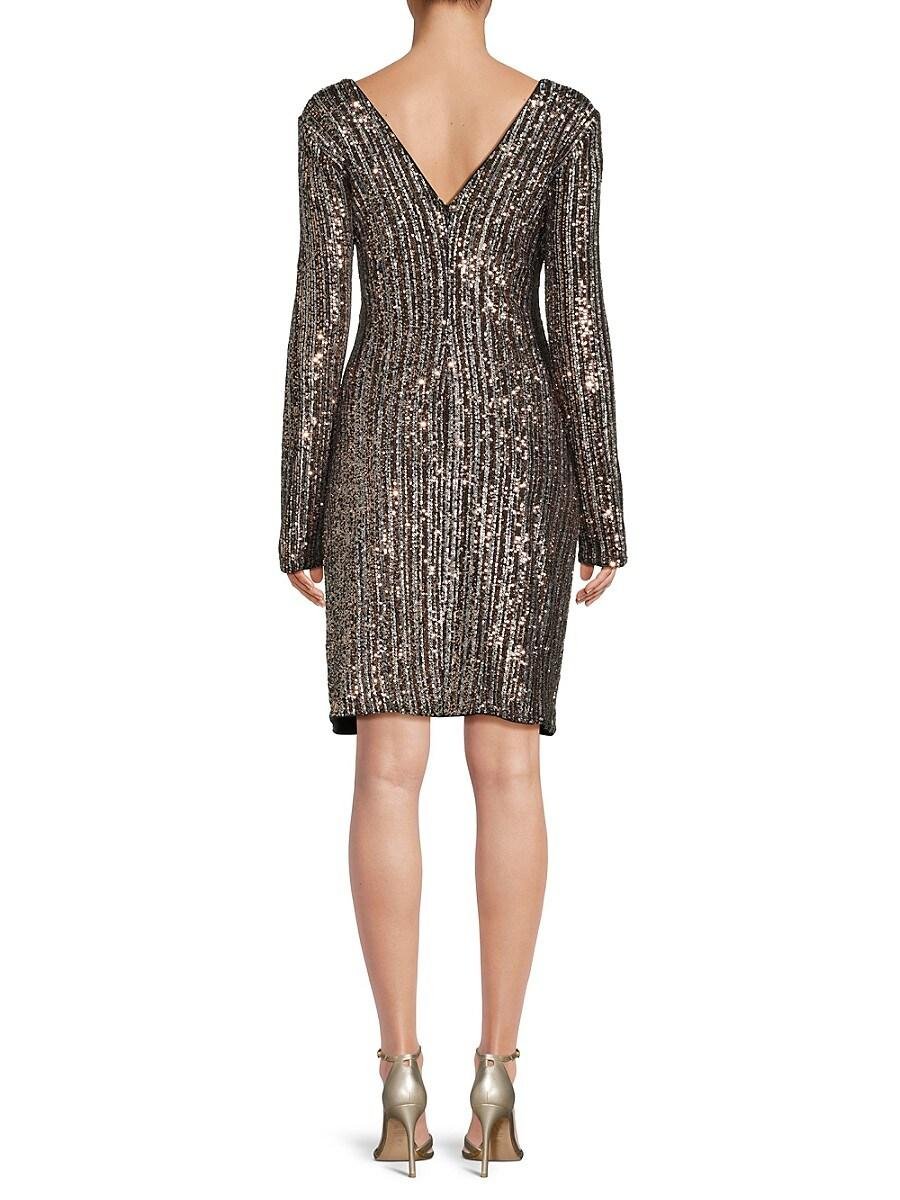 Multicolor sequin outlet dress