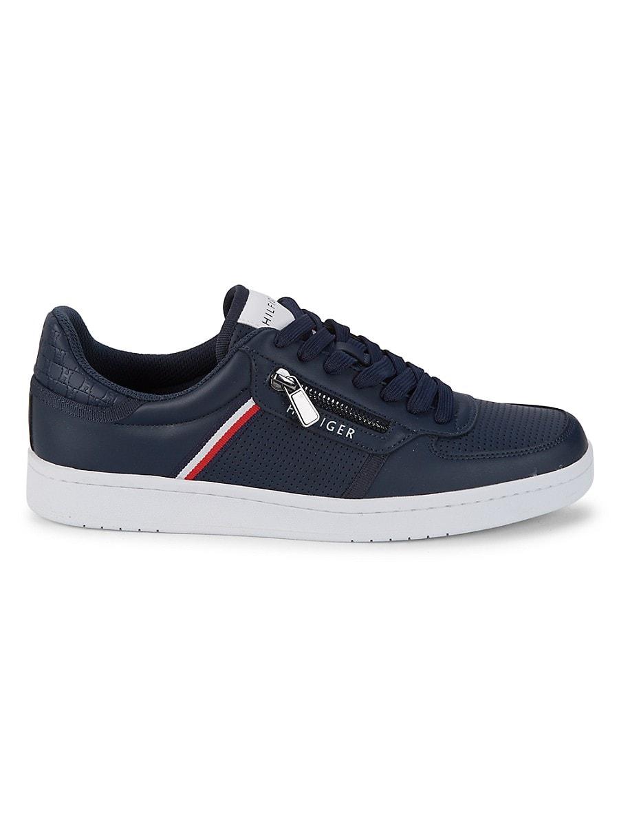Tommy Hilfiger Synthetic Lestyn Perforated Sneakers in Dark Blue (Blue) for  Men | Lyst