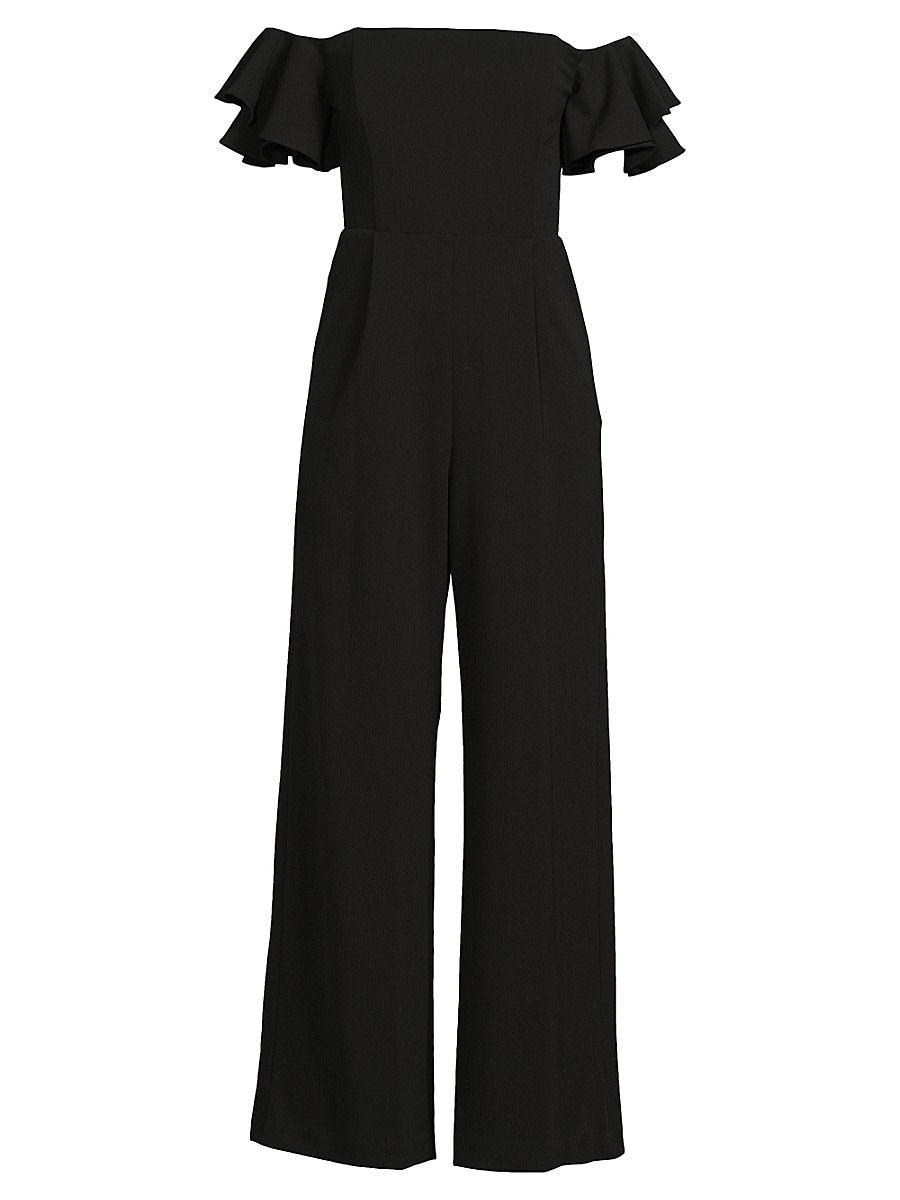 Calvin klein off store the shoulder jumpsuit