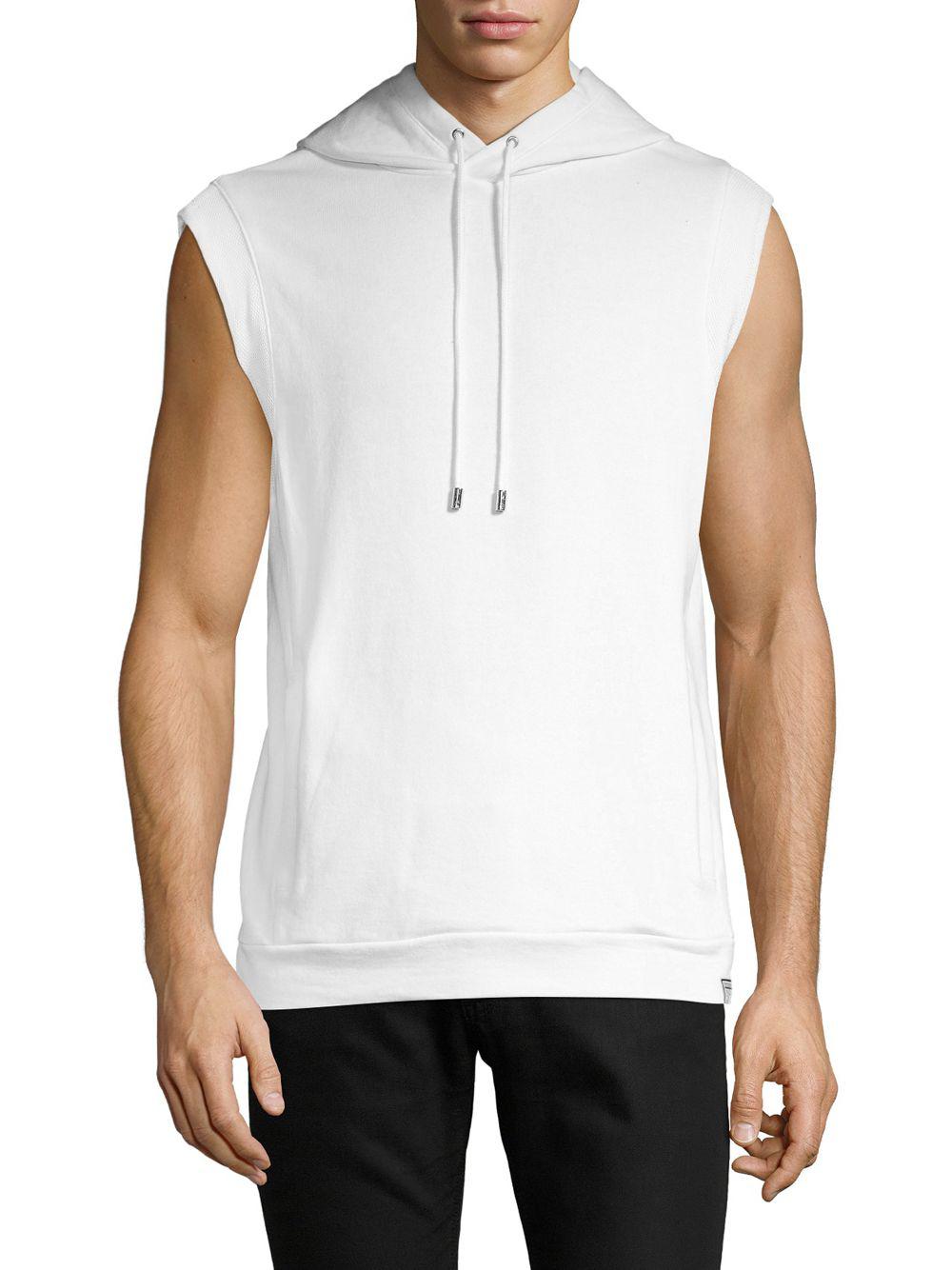 versace sleeveless hoodie