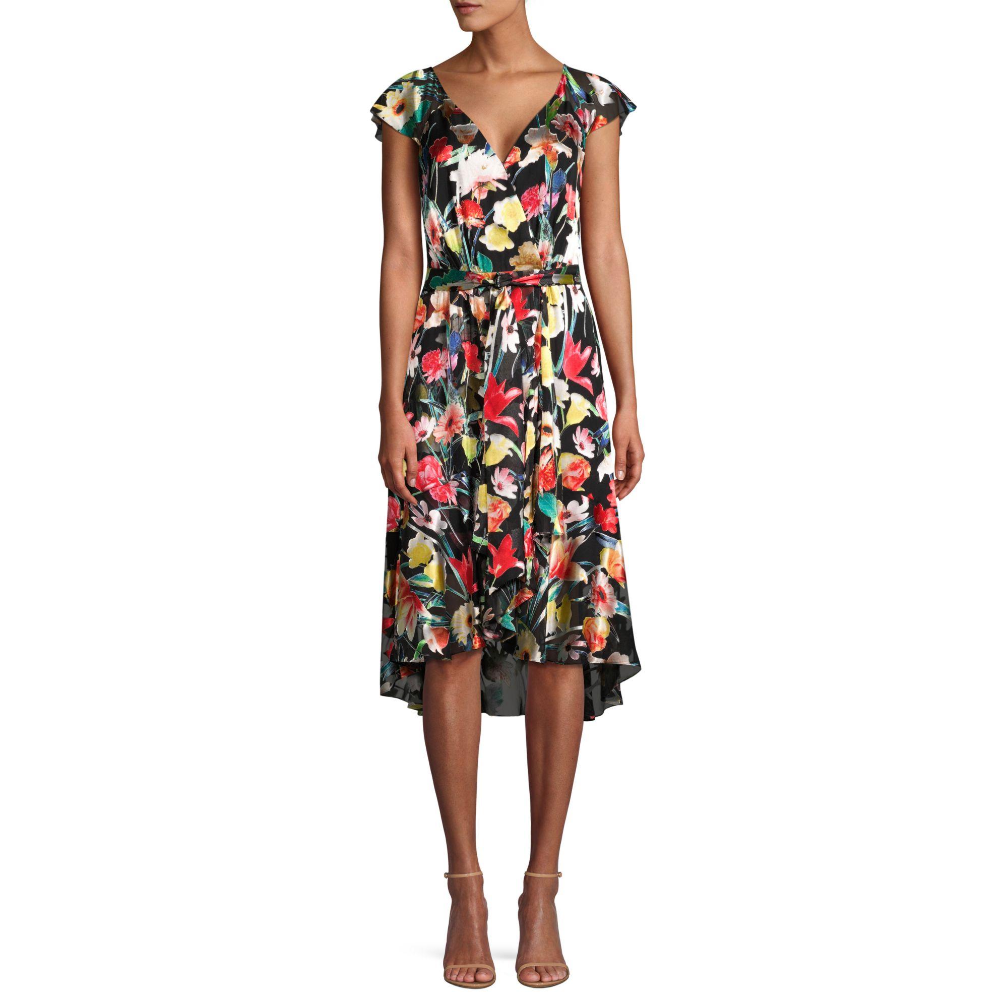 elie tahari silk dress