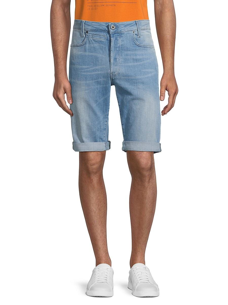 G-Star RAW D-staq Denim Shorts in Blue 