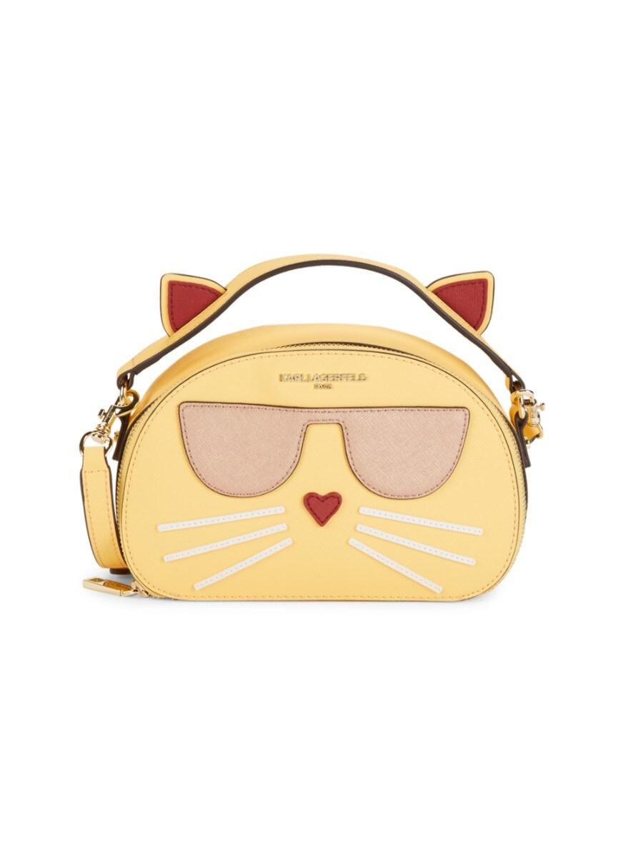 Karl Lagerfeld Women's Maybelle Choupette Cat Top-handle Bag - Crimson |  Lyst