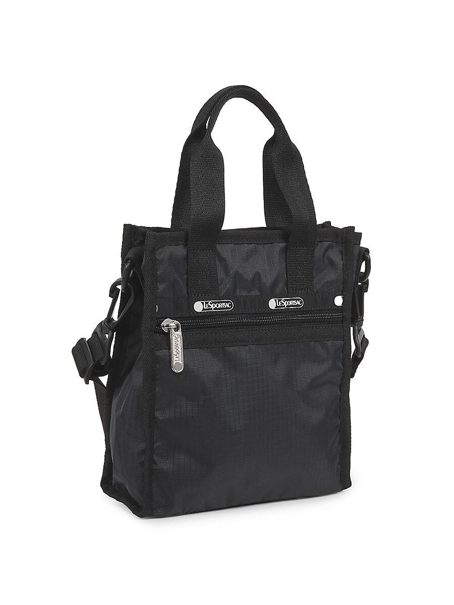 ★LeSportsac★ Recycled Black Mini NS Tote Bag 3714R086 レスポートサック MINI N/S TOTE RECYCLED BLACK 3714 R086
