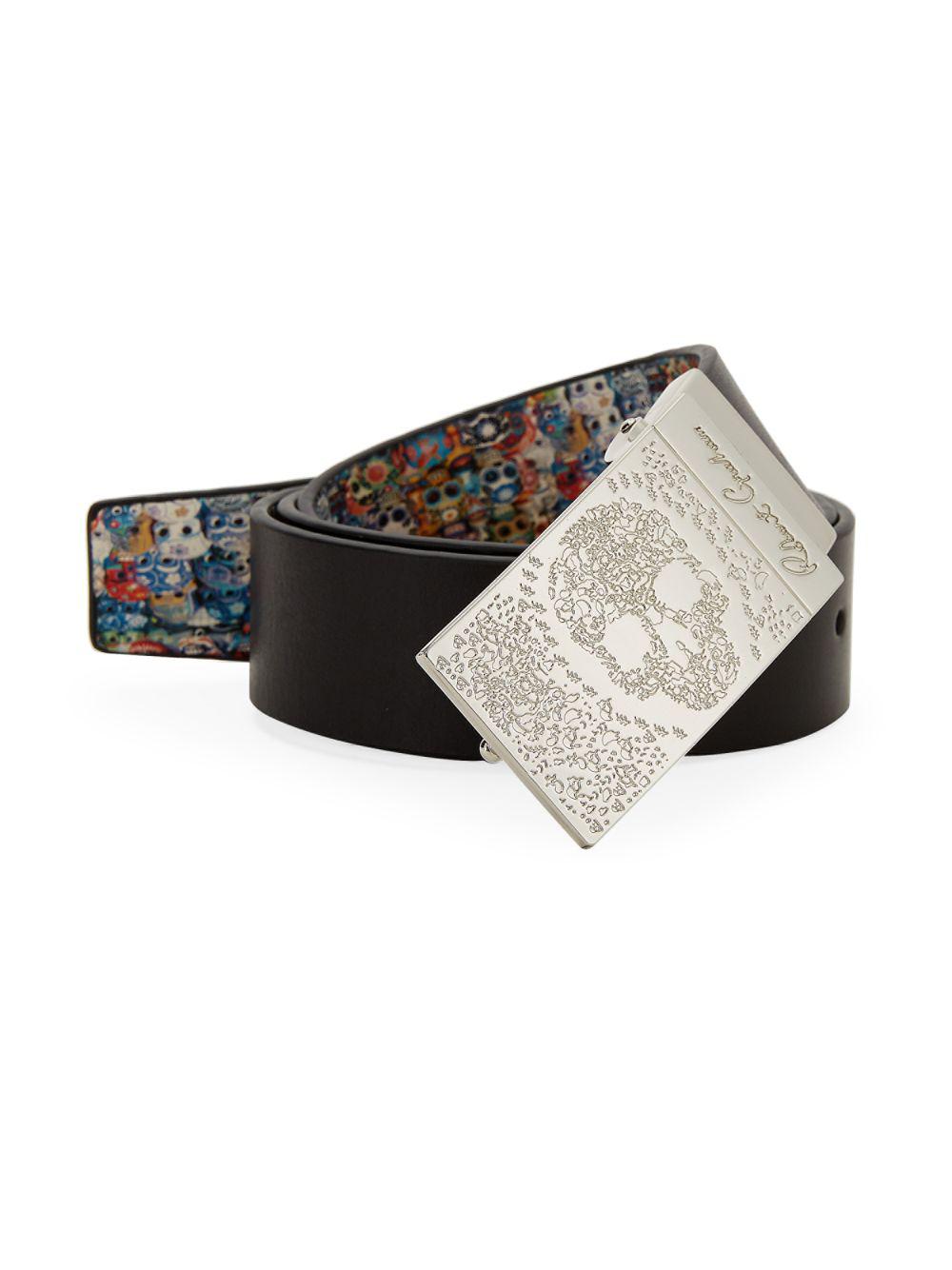 robert graham skull belt