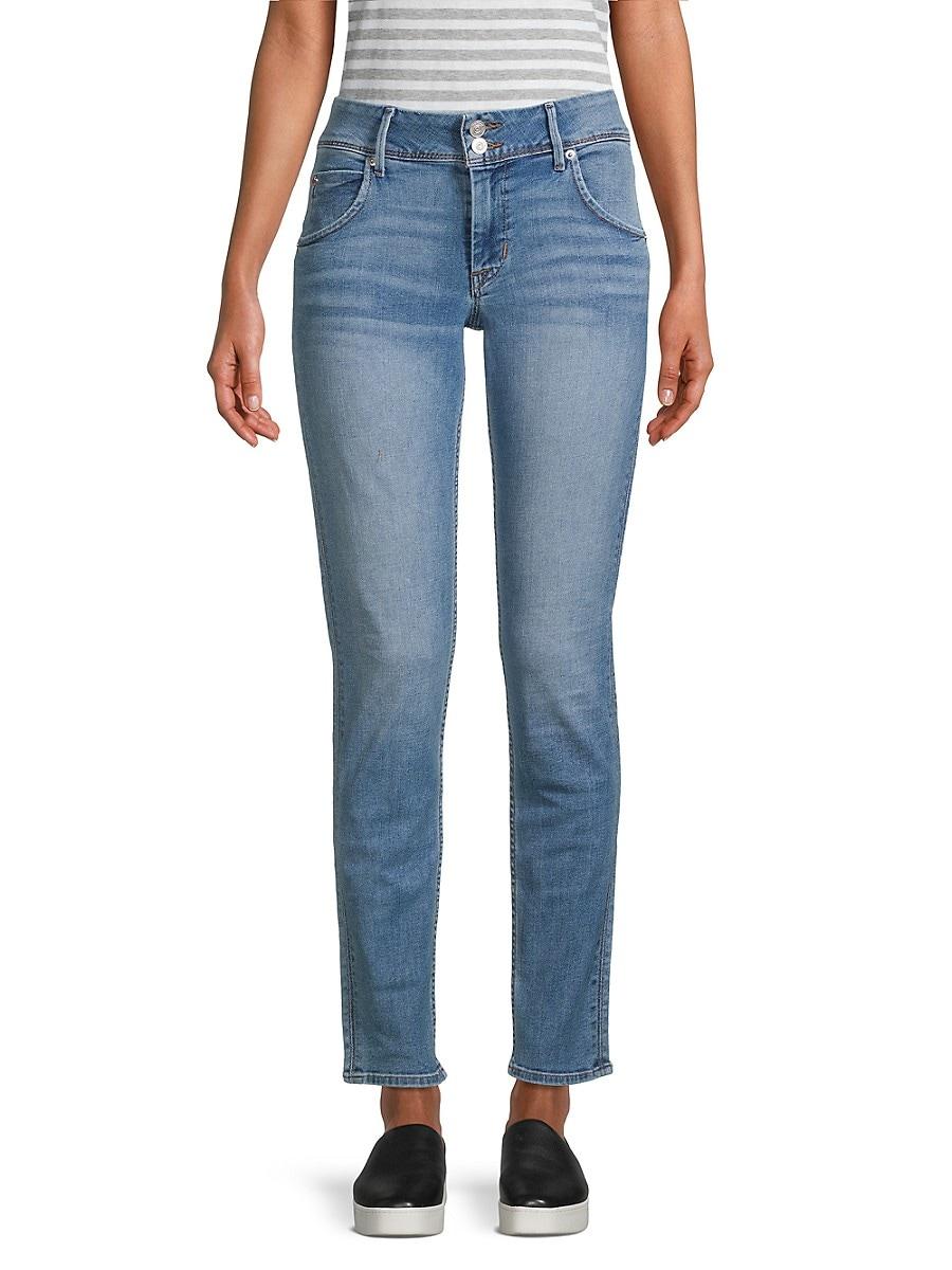 H by Hudson Hudson Collin Mid-rise Skinny Jeans in Blue | Lyst