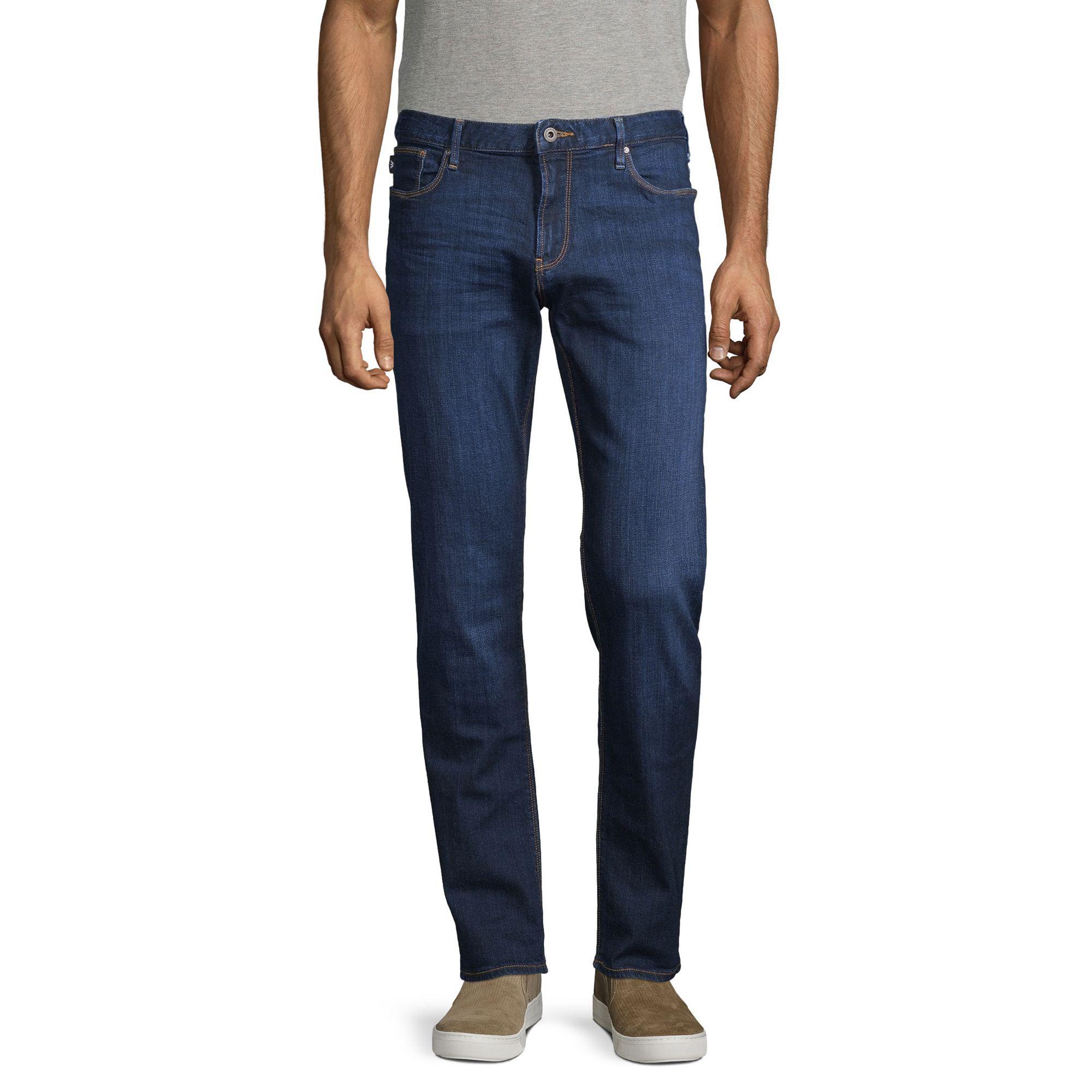 Emporio Armani Denim Slim-fit Jeans in Denim Blue (Blue) for Men - Lyst