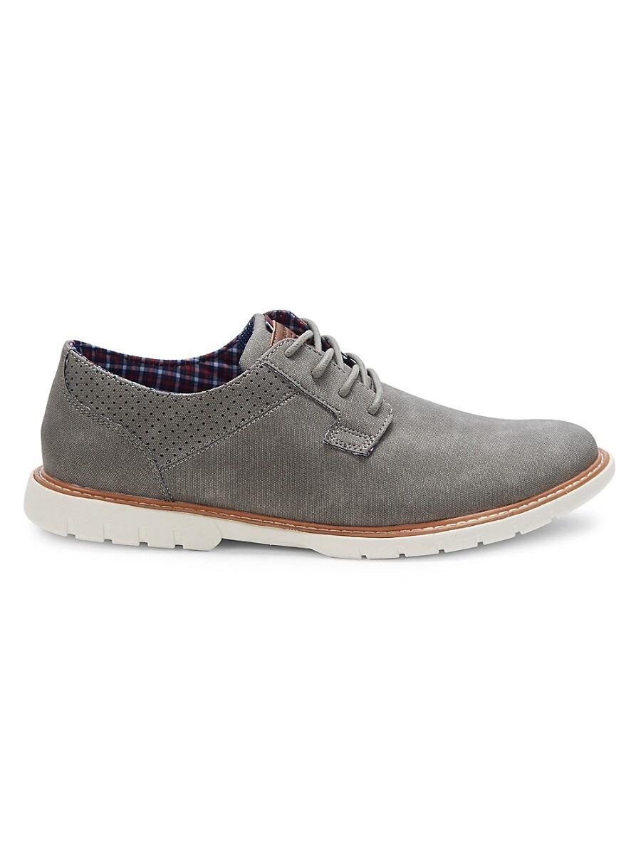 Ben Sherman Dirk Perforated Bluchers in Grey (Gray) for Men | Lyst